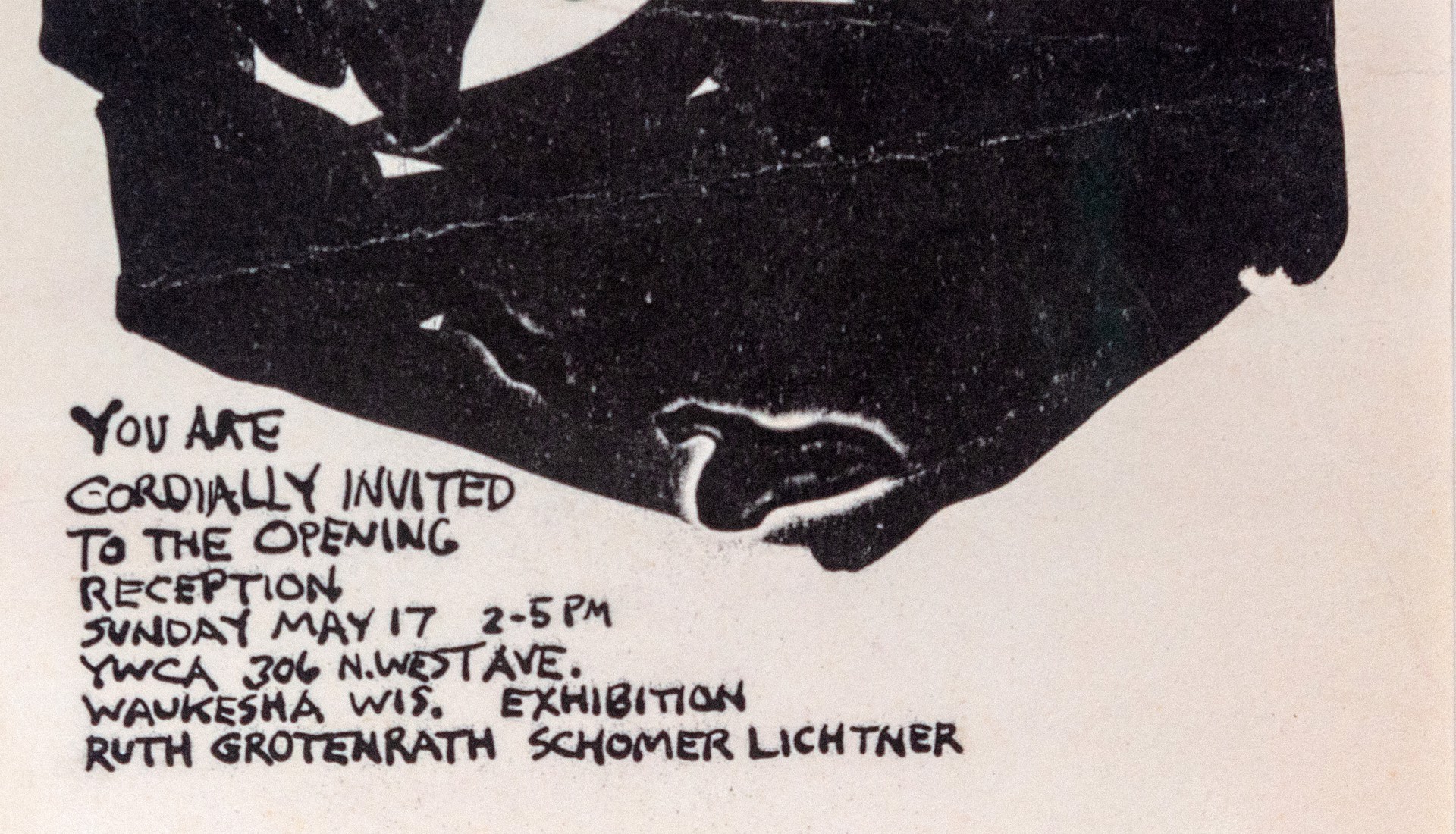 Exhibition Invitation by Schomer Lichtner