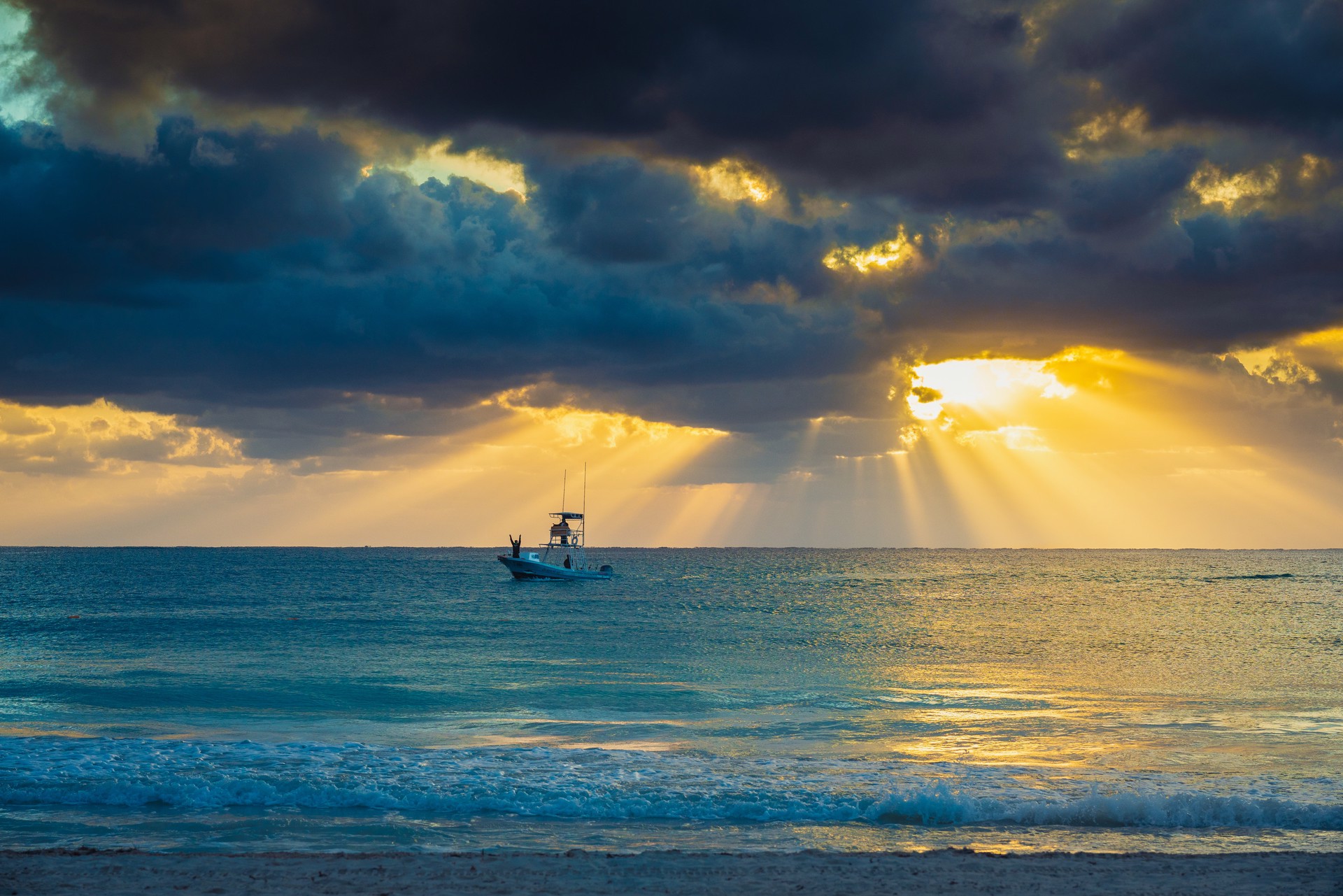 Sunrise Playa Del Carmen by Cameron Howard