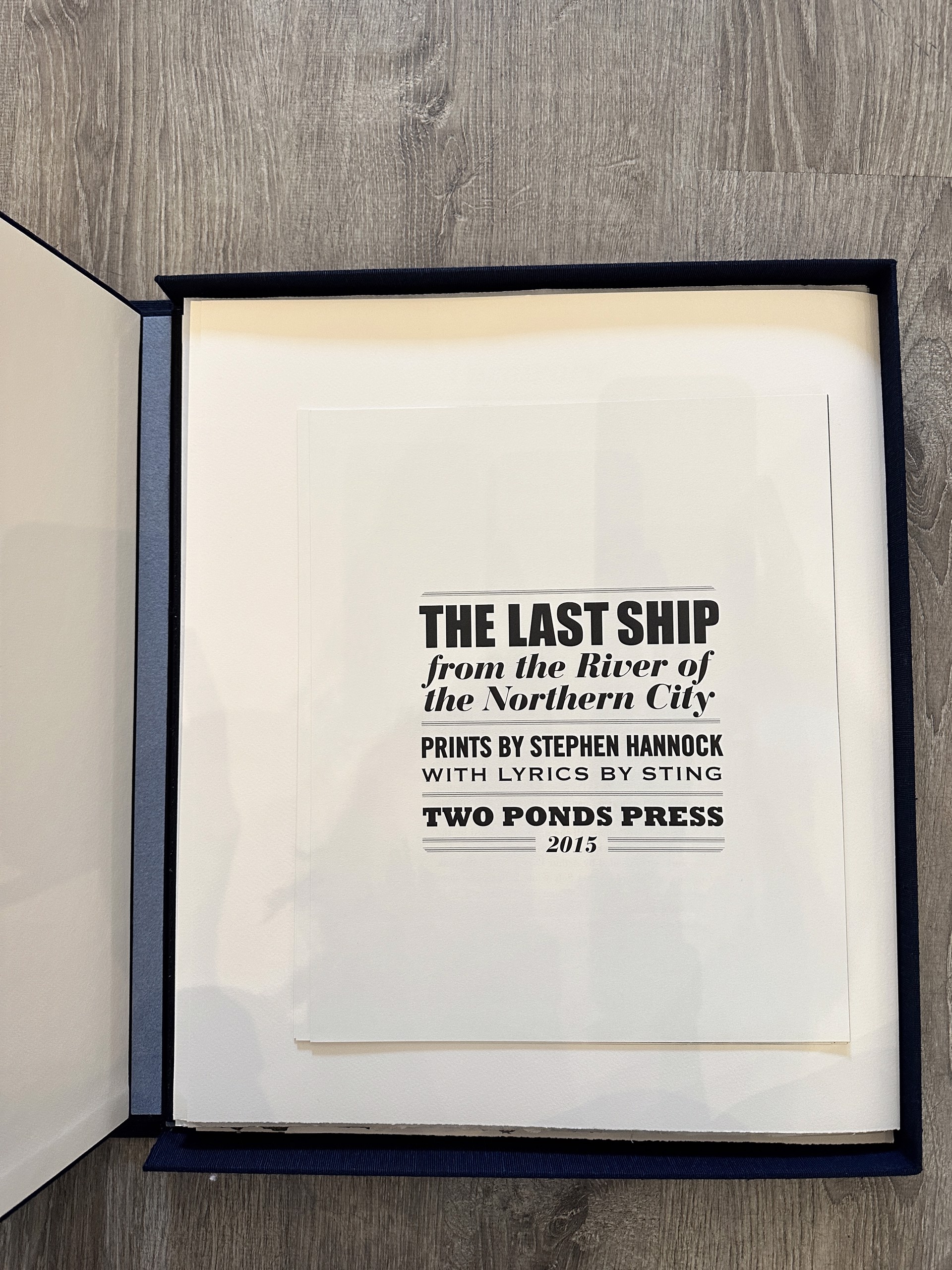Last Ship by Stephen Hannock