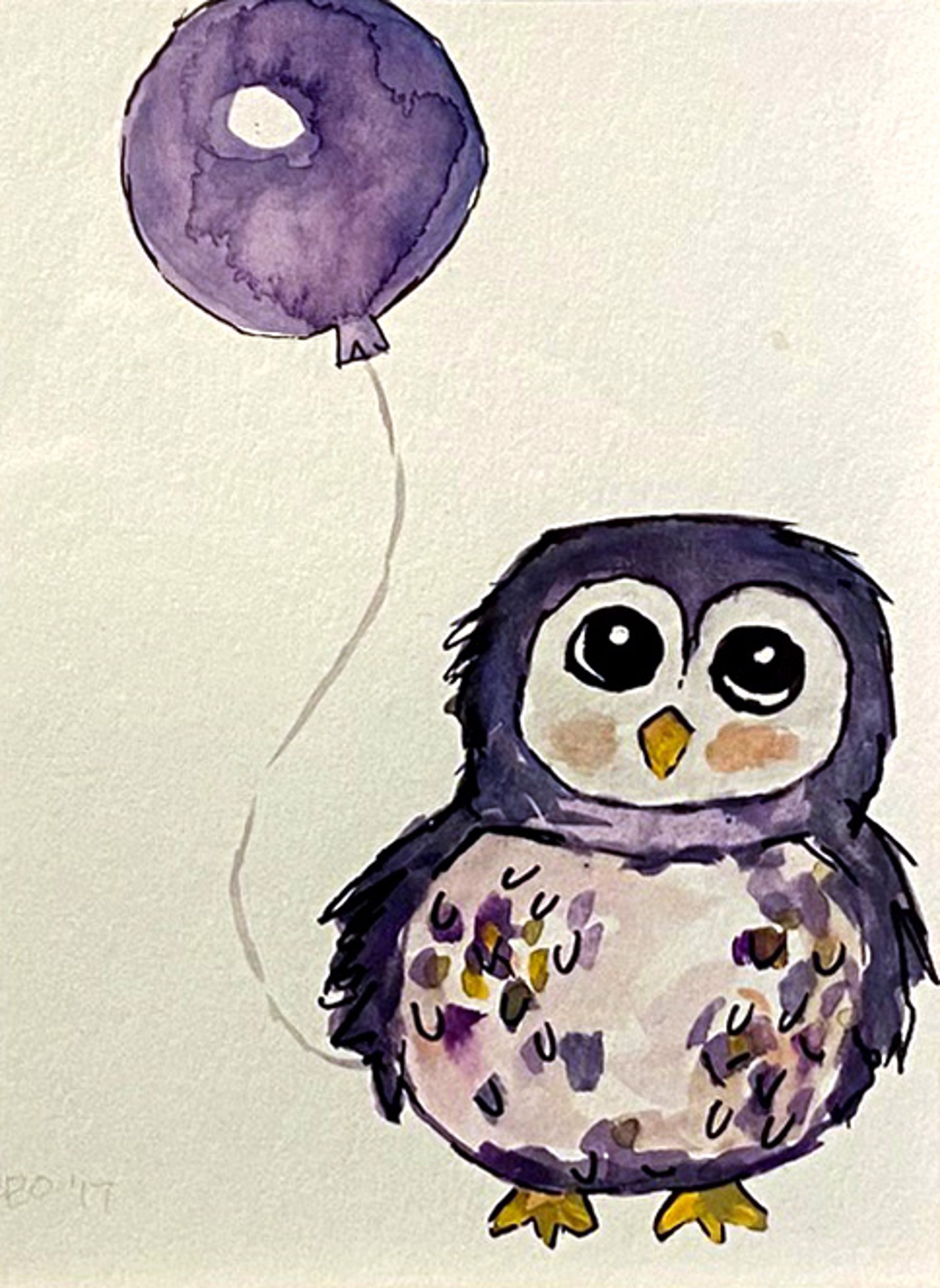 Owl II by Libbo Morgan