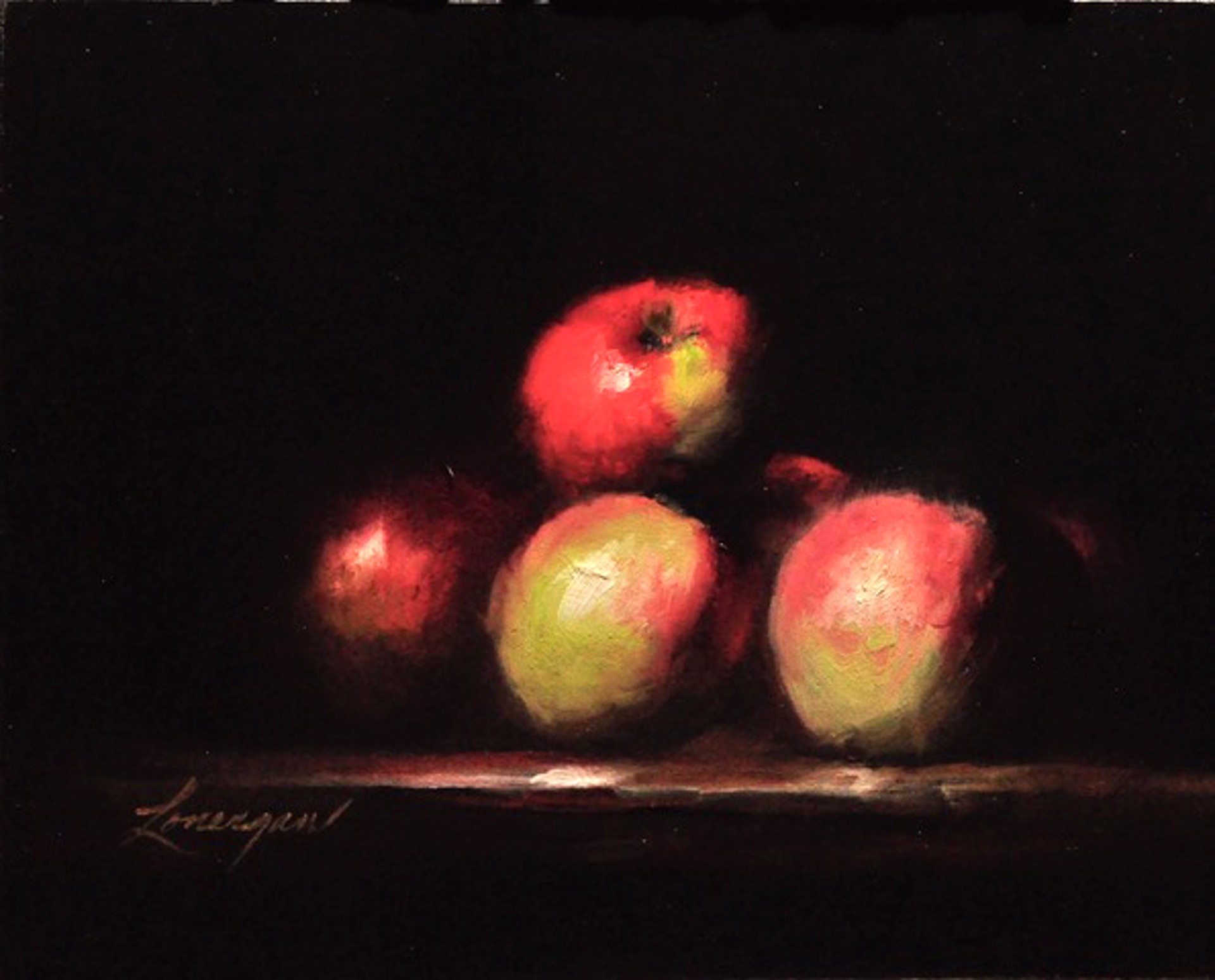 Still Life with Apples by John Lonergan