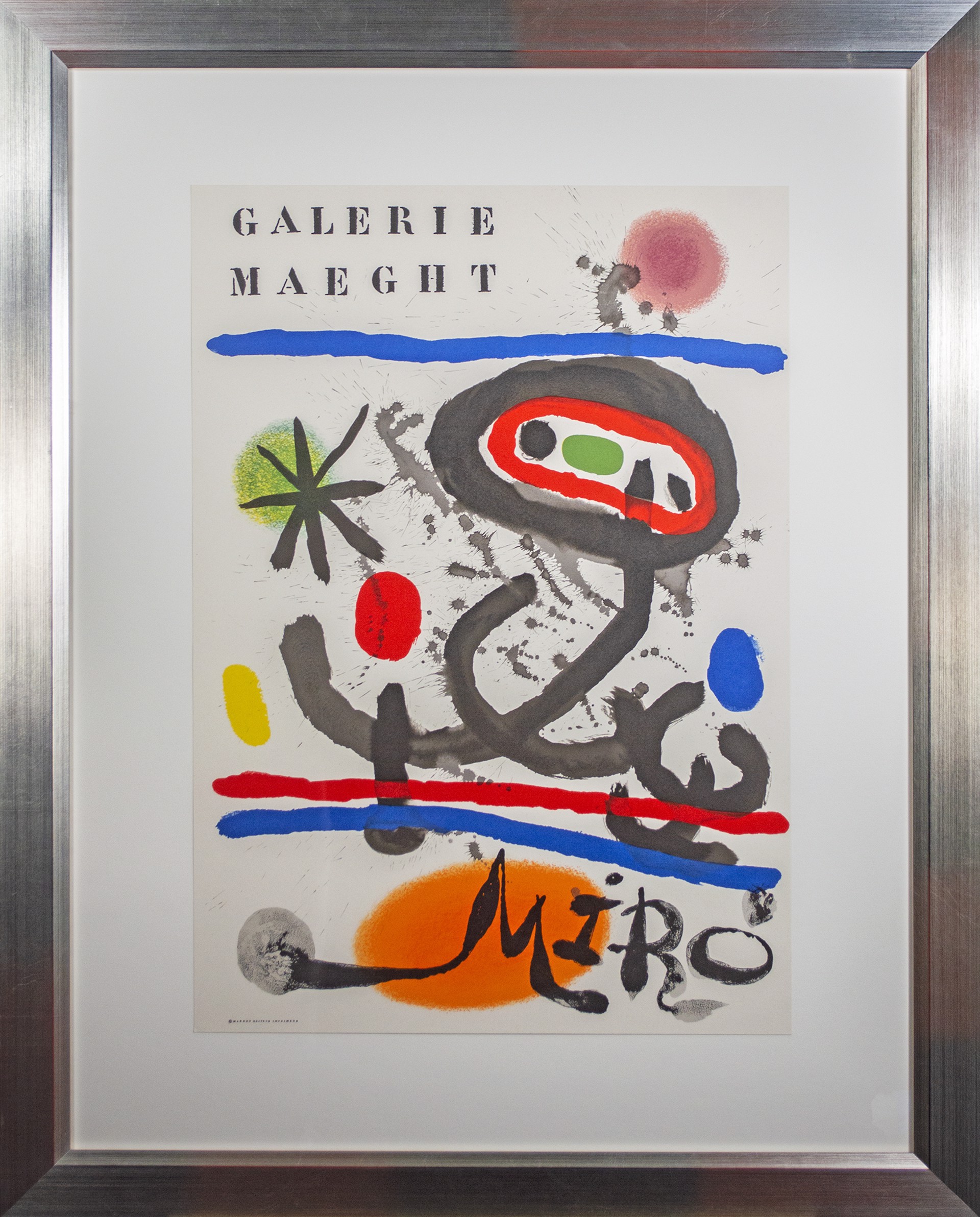Galerie Maeght Miro © Maeght Editeur Imprimeur by Joan Miró