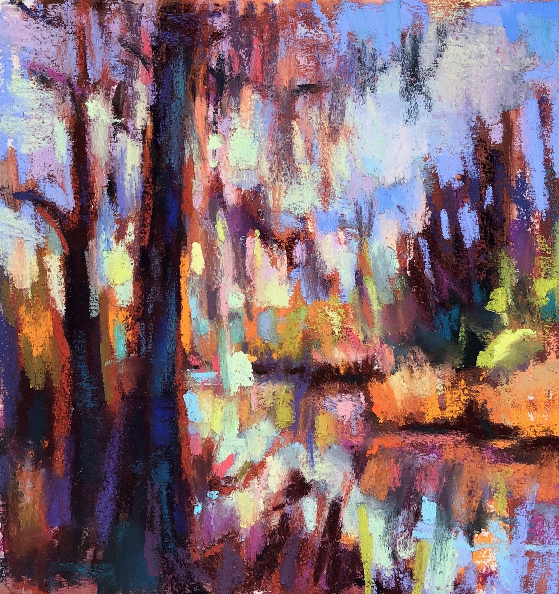 Swamp in Early Spring by Susan Mayfield