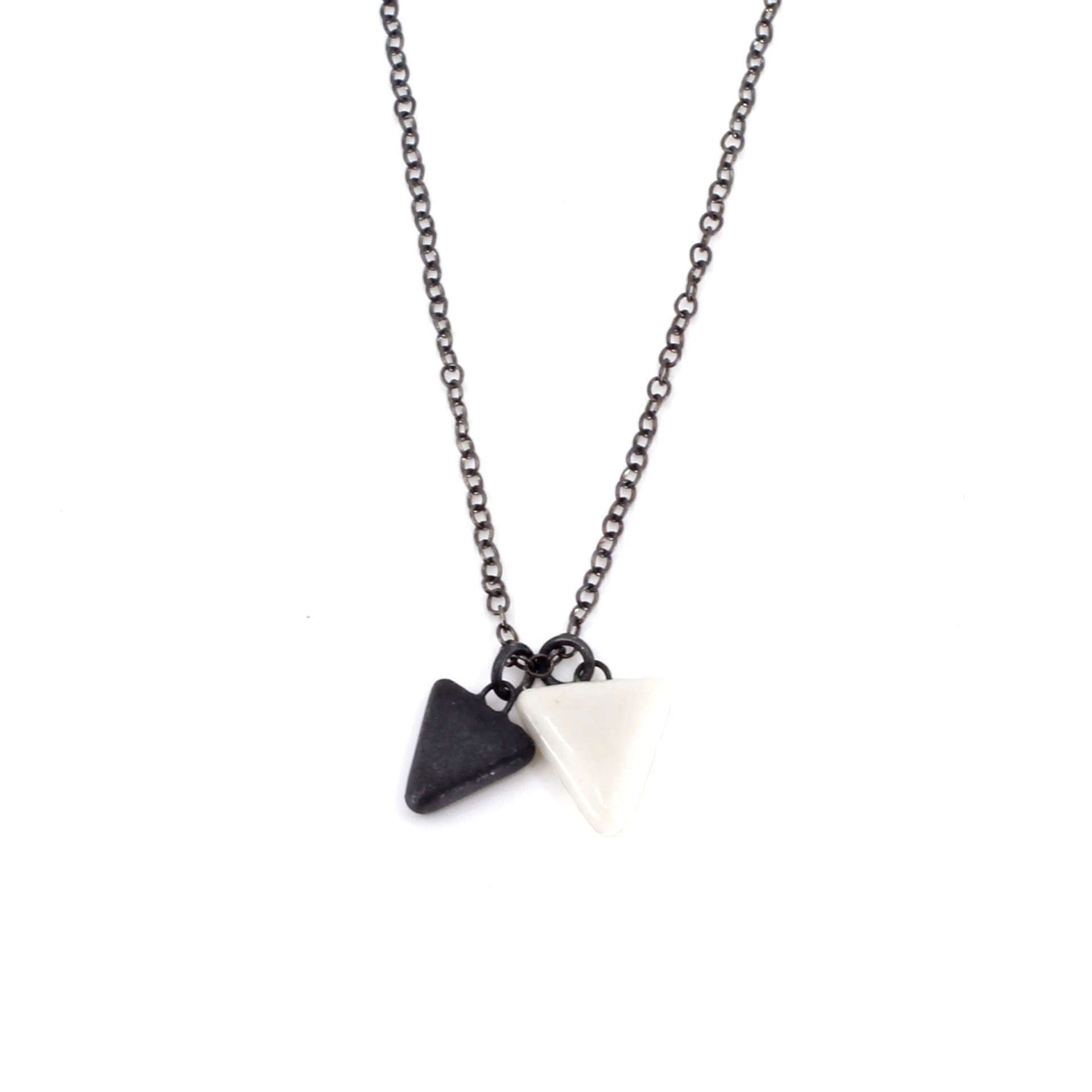 Triangle Charm Necklace by Jessica Wertz