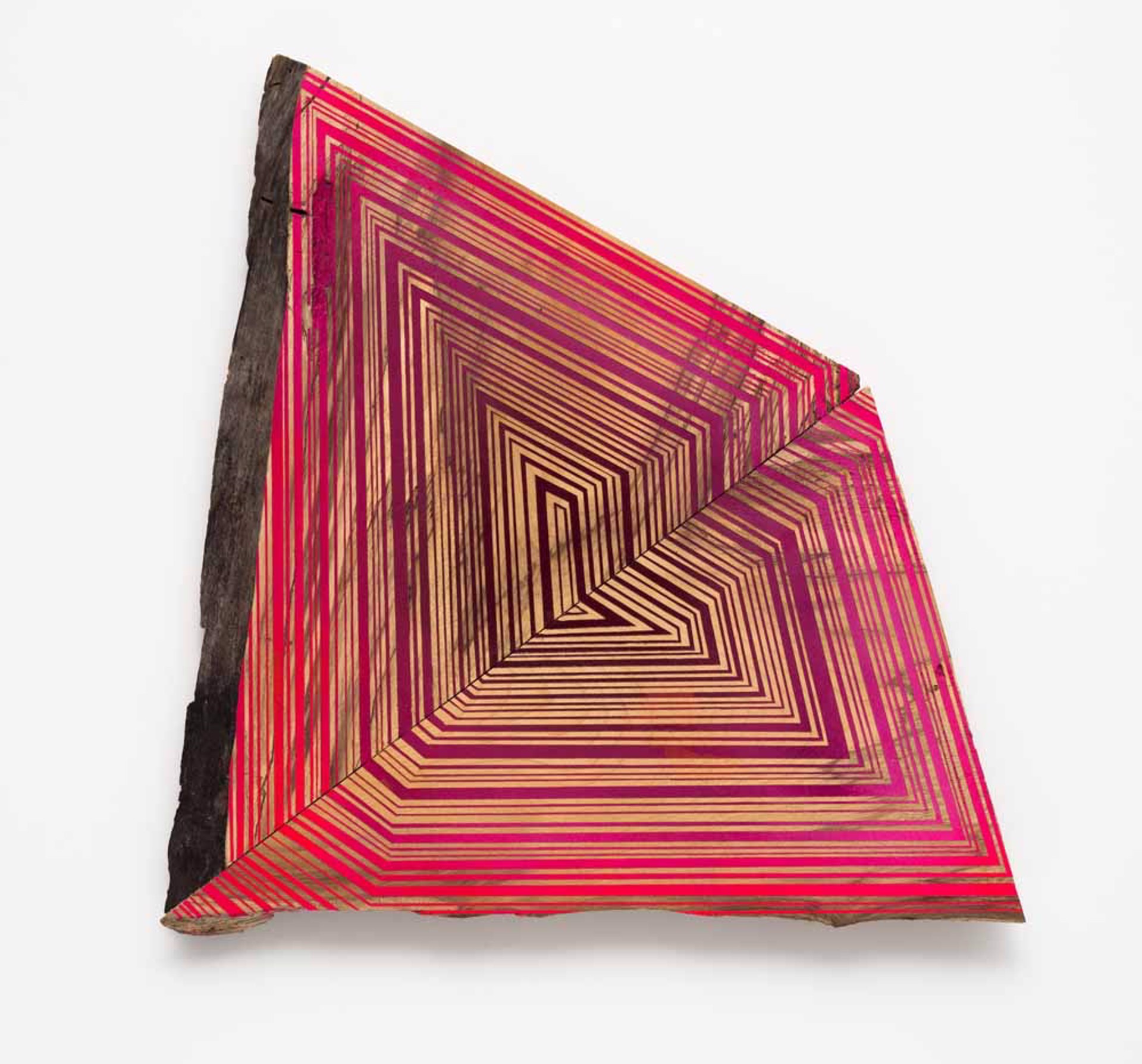 Red Folded Corner by JASON MIDDLEBROOK