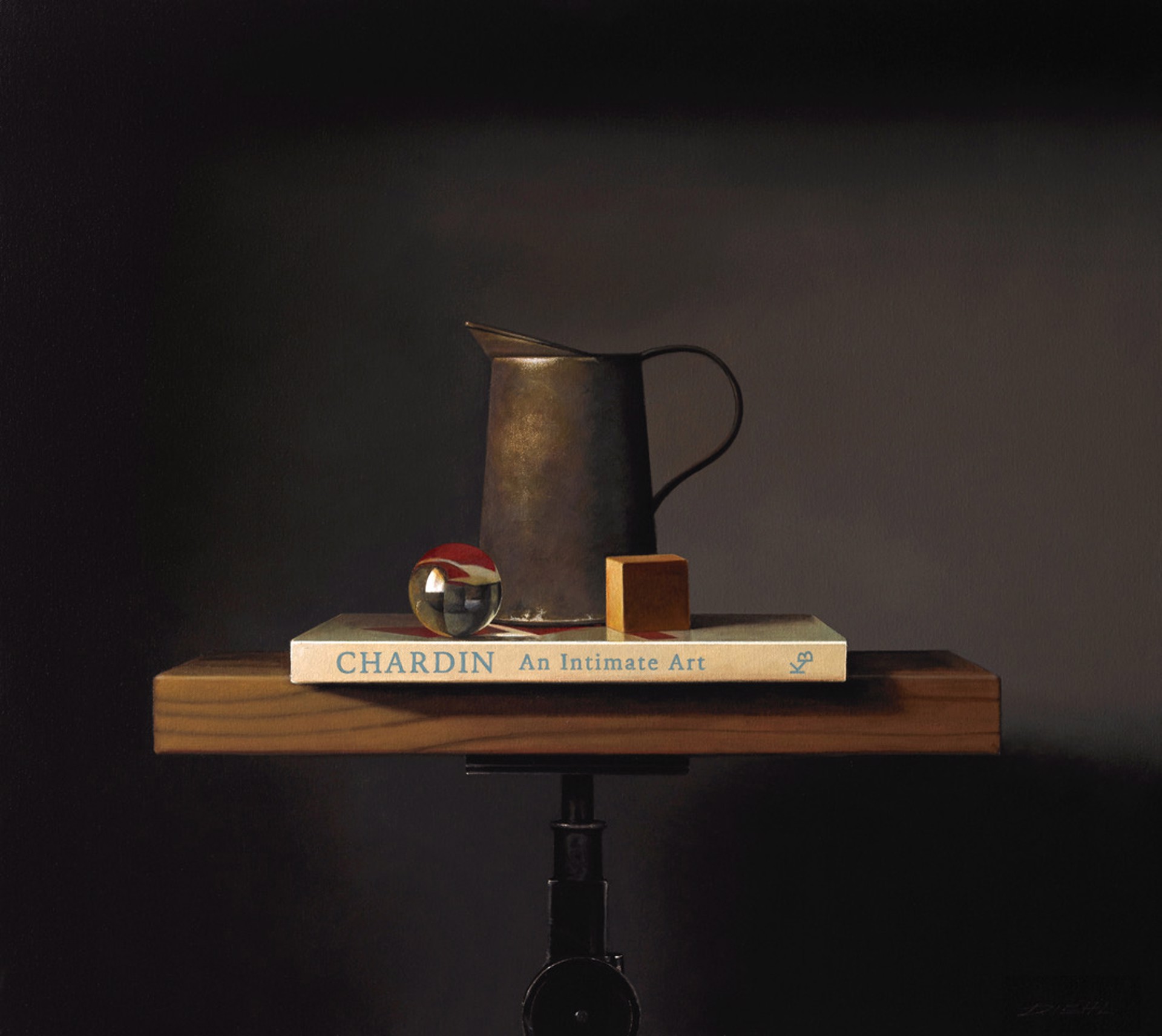 Conversation with Chardin by Guy Diehl