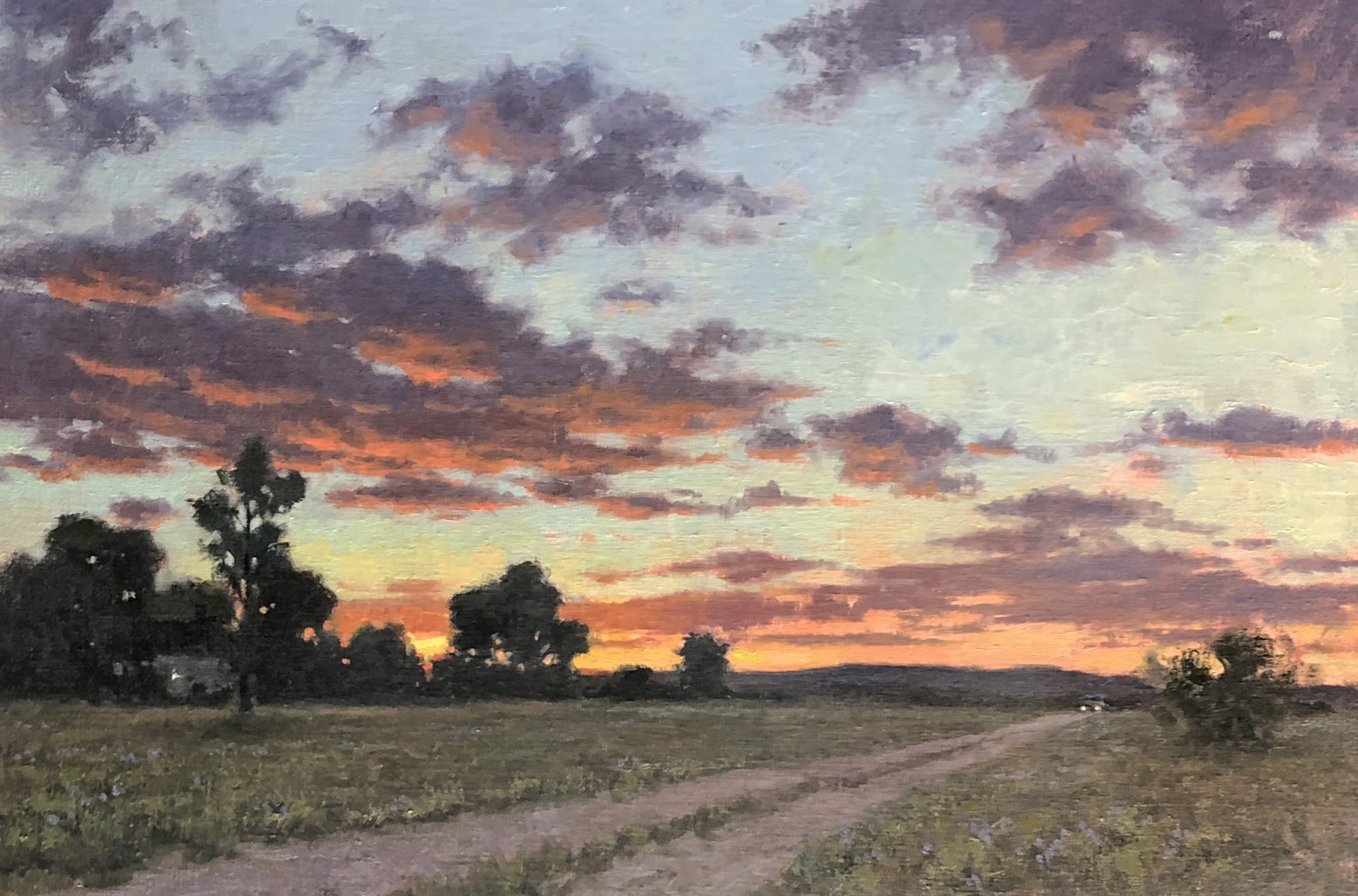 The Road and the Sky by Bill Farnsworth