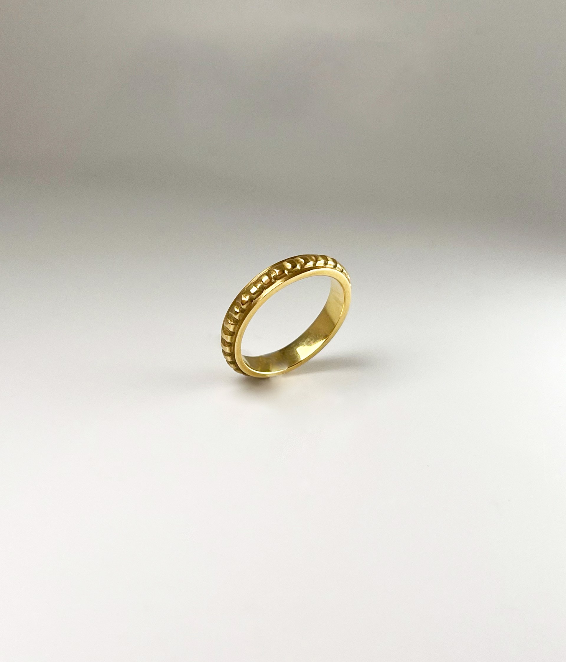 Gold Ring, size 6.5 by JANE BOHAN