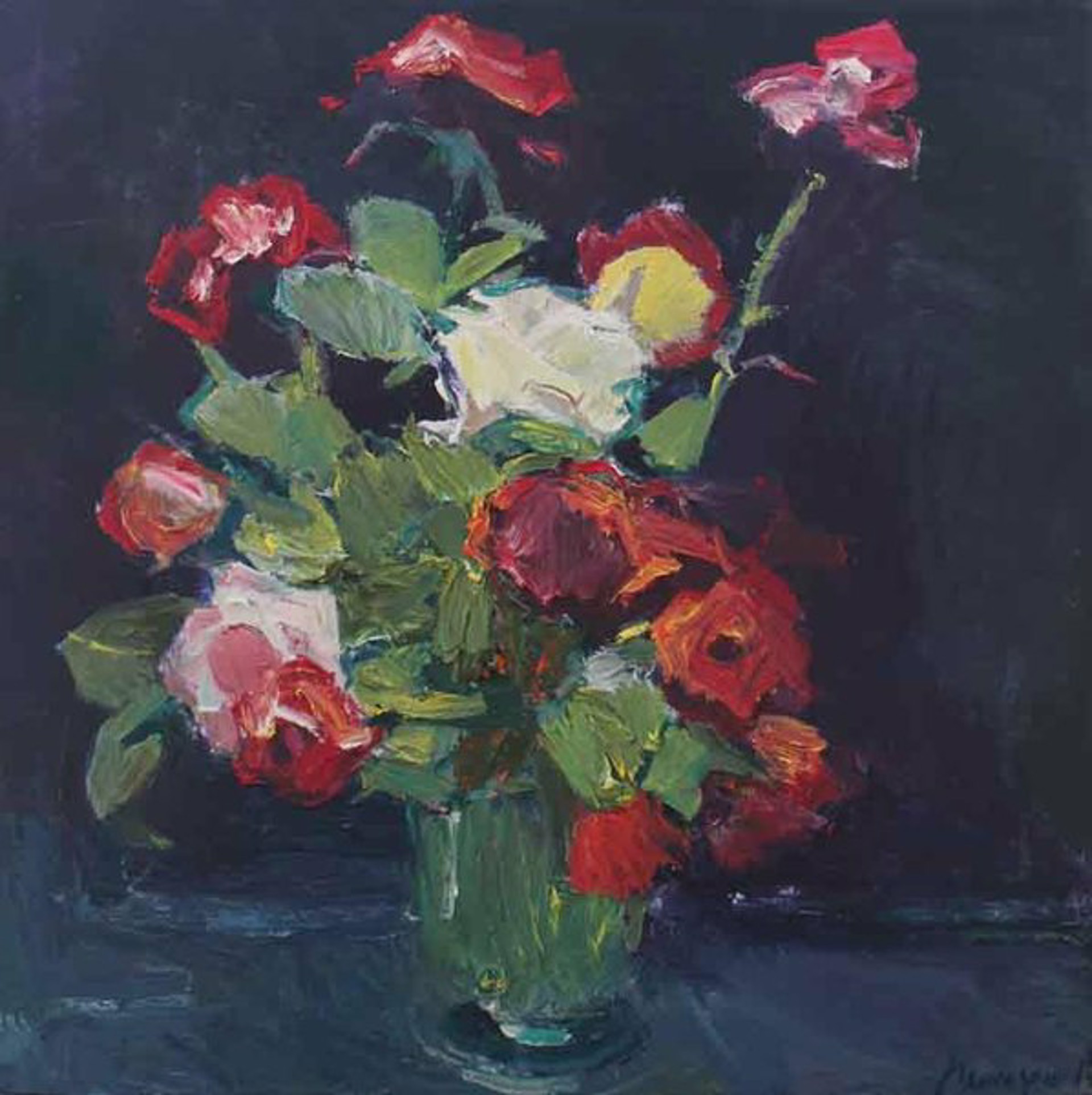 Evening Roses by Renat Ramazanov