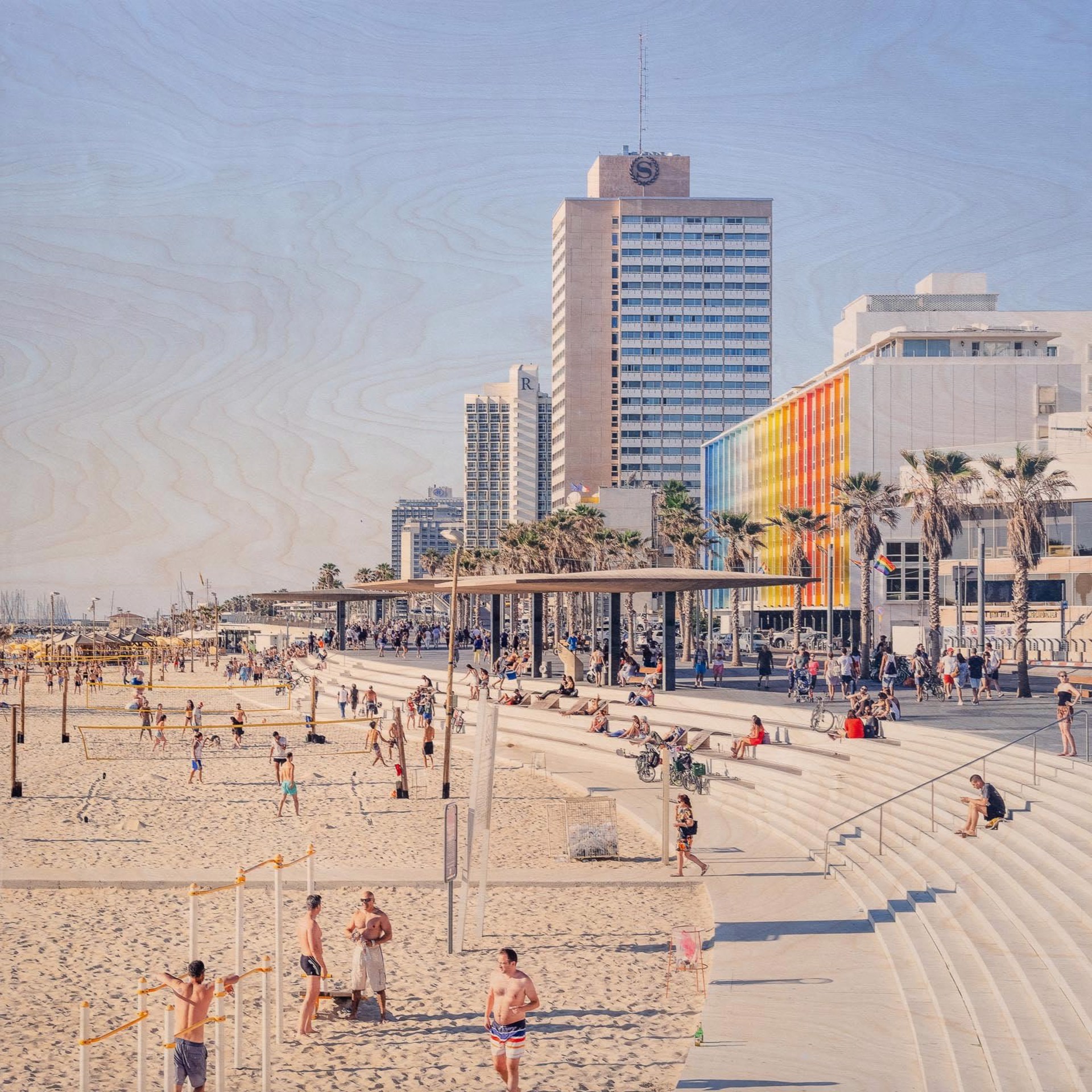 Tel Aviv Promenade by Patrick Lajoie
