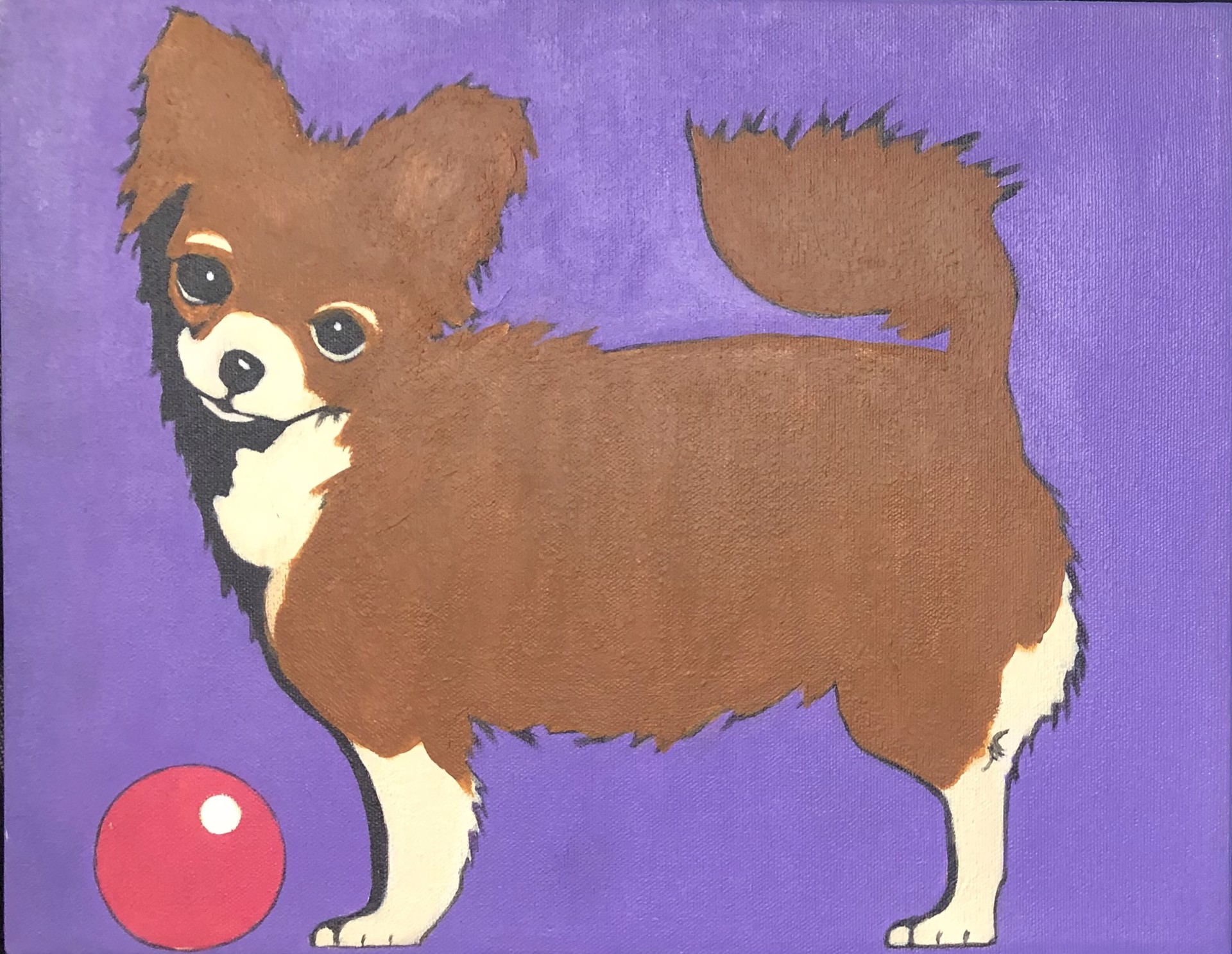 Pop Dog- Chihuahua by Gloria Lee