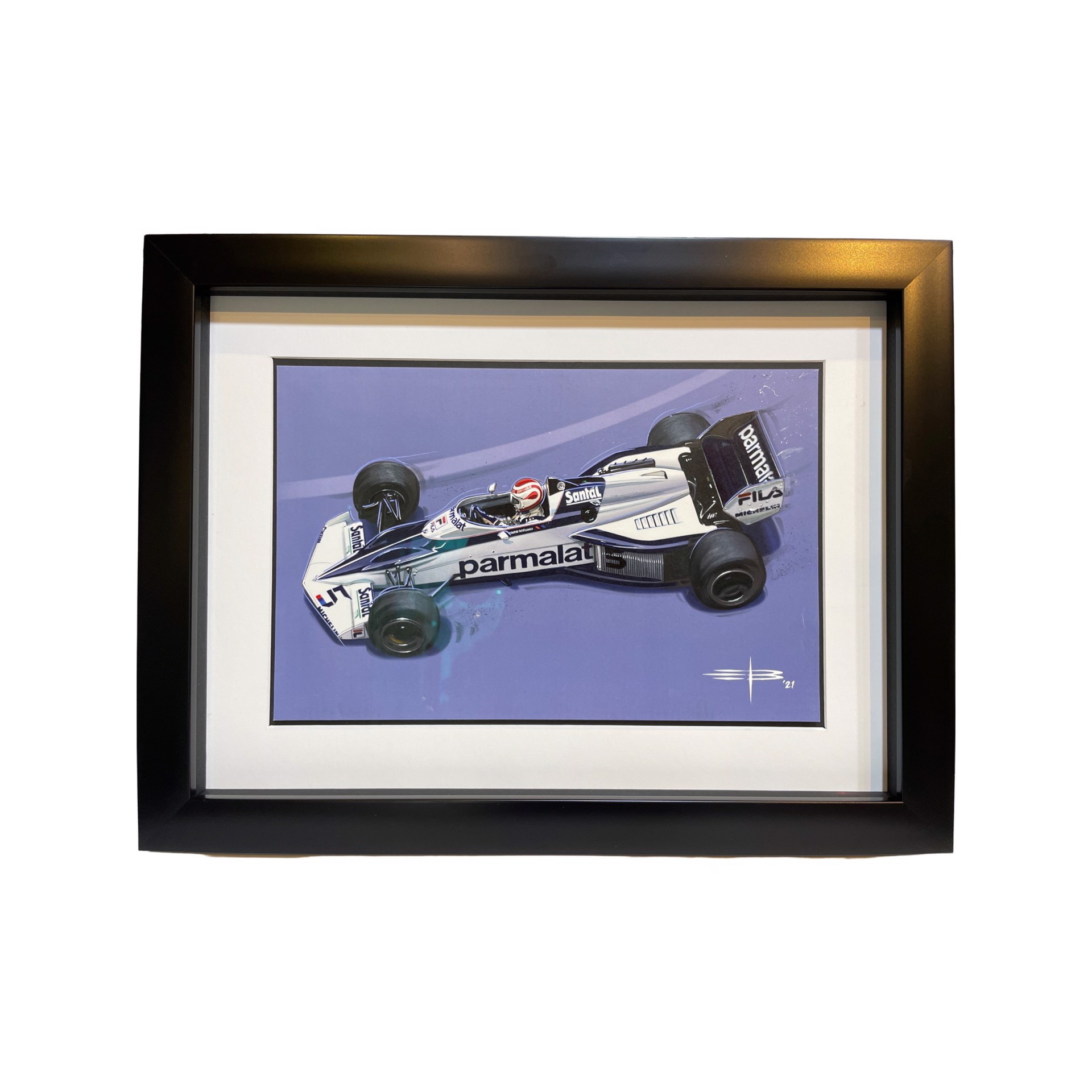 “Formula 1 Brabham” by Emile Bouret