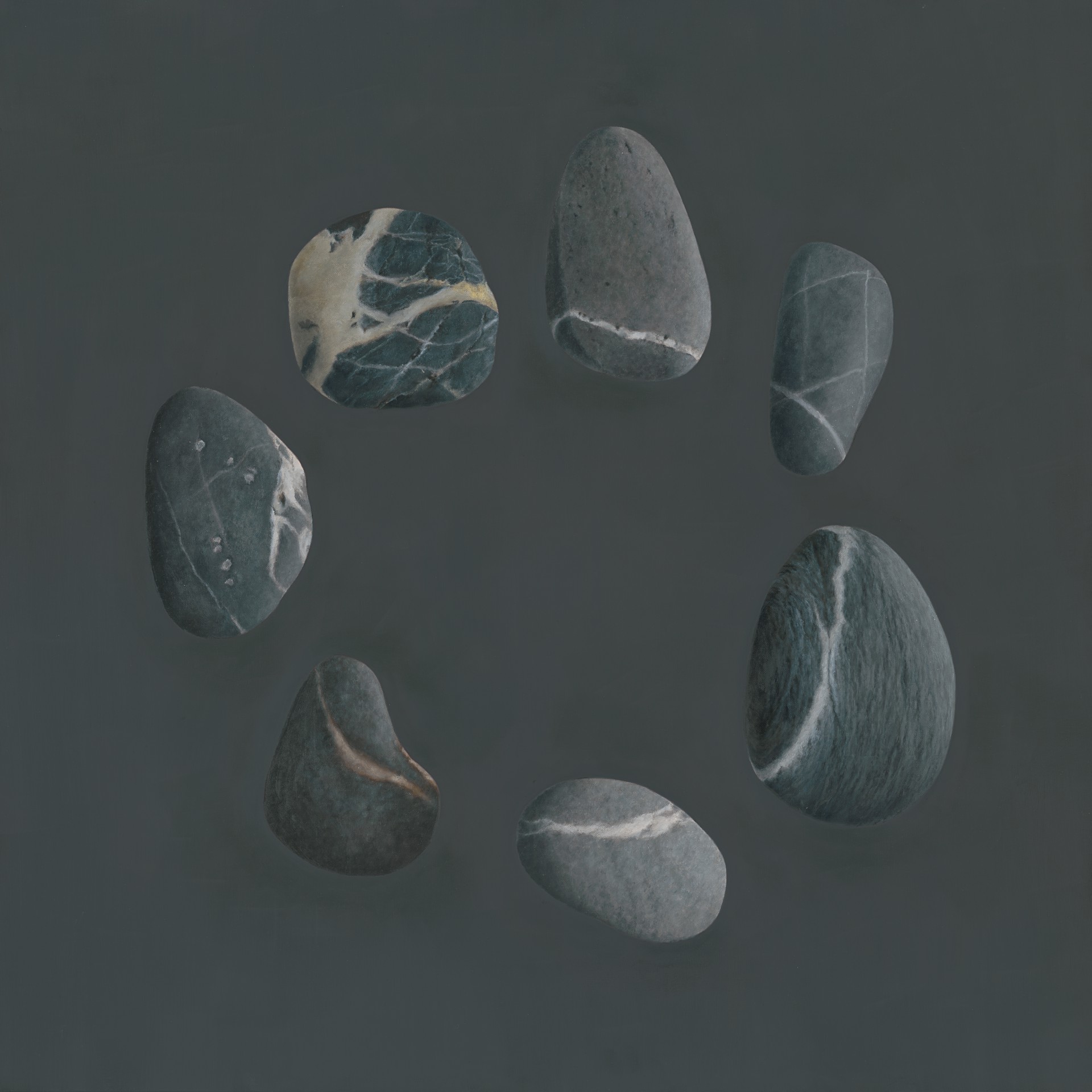 Veined Stone Circle by Sarah Verardo
