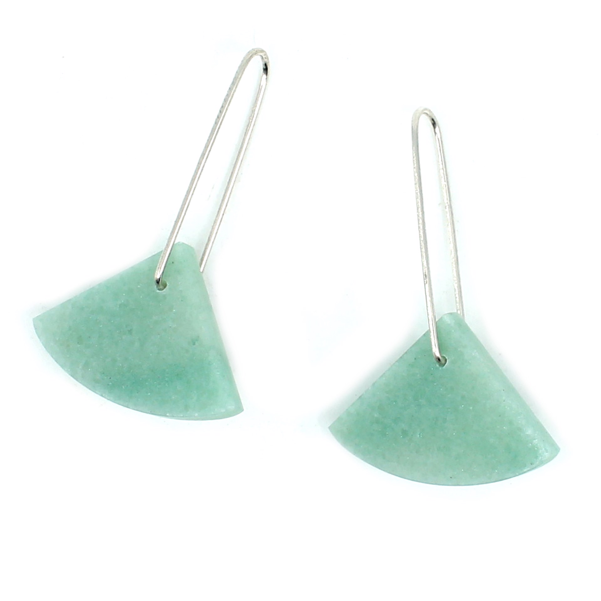 Aventurine Earrings by Alison Jean Cole