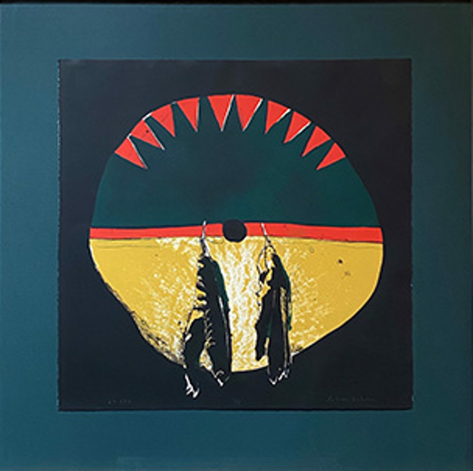 Southern Plains Shield by Fritz Scholder