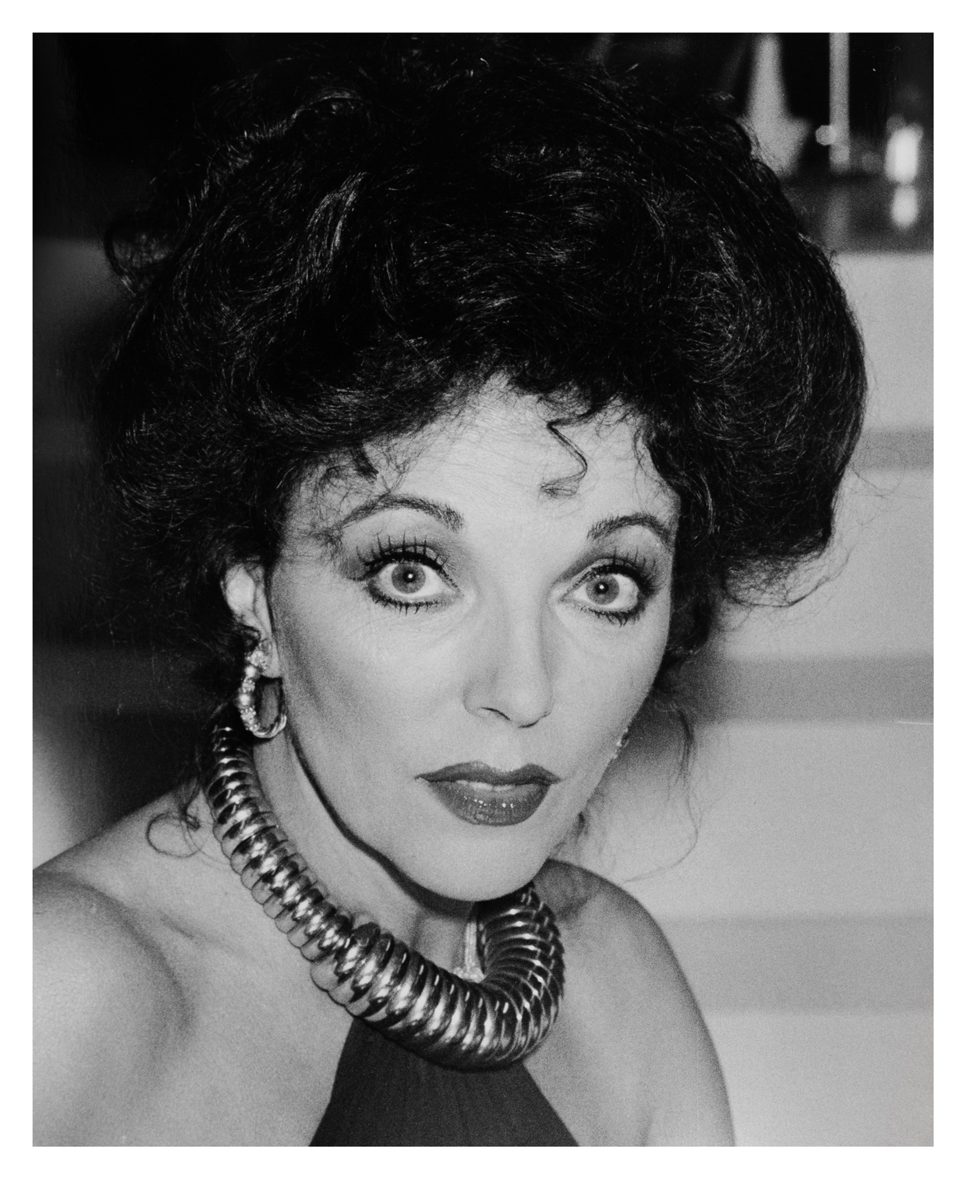 Joan Collins by Ron Galella