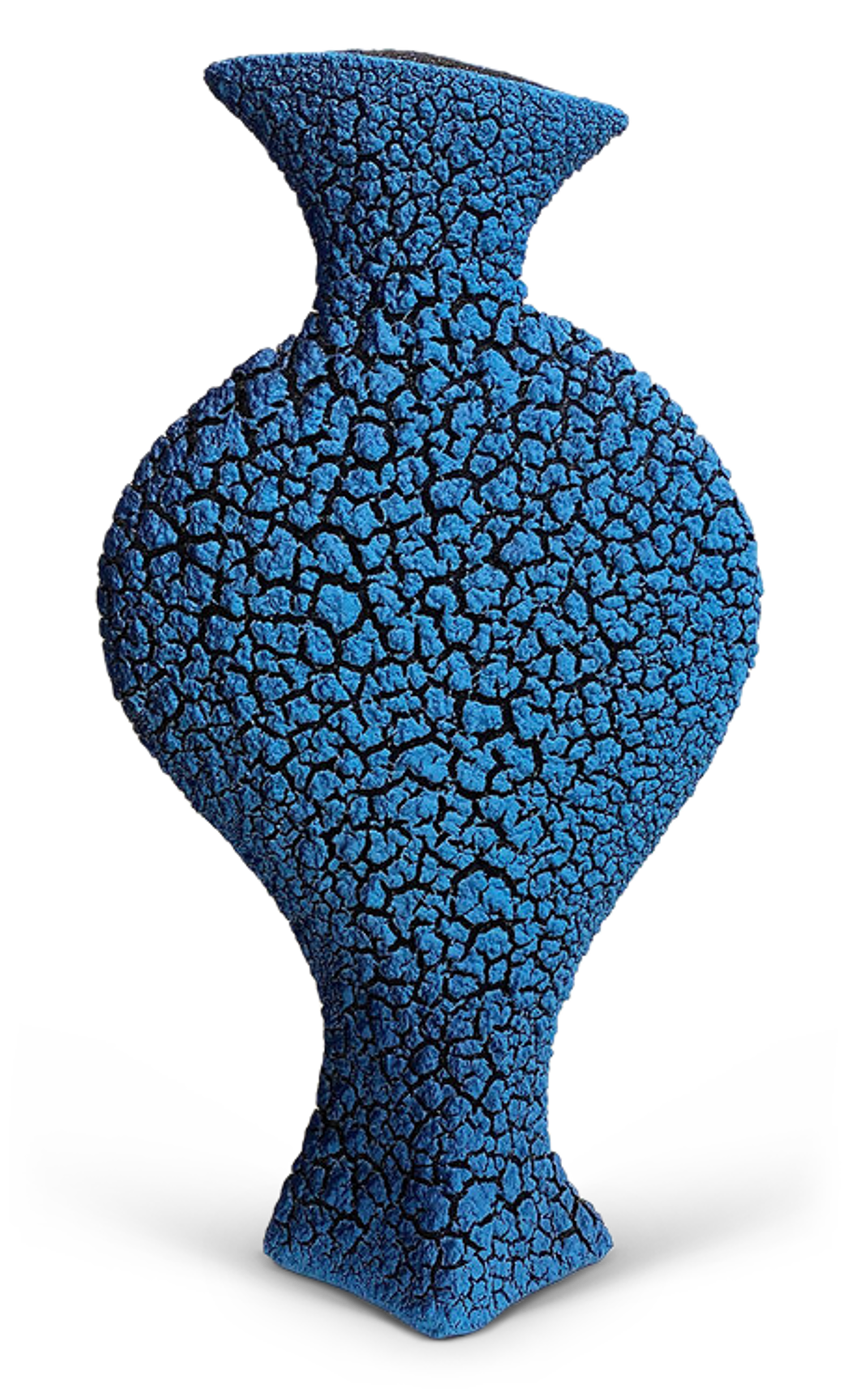 Sedona Envelope Vase ~ Turquoise Blue/Sapphire Blue (Other colors can be ordered) by Randy O'Brien