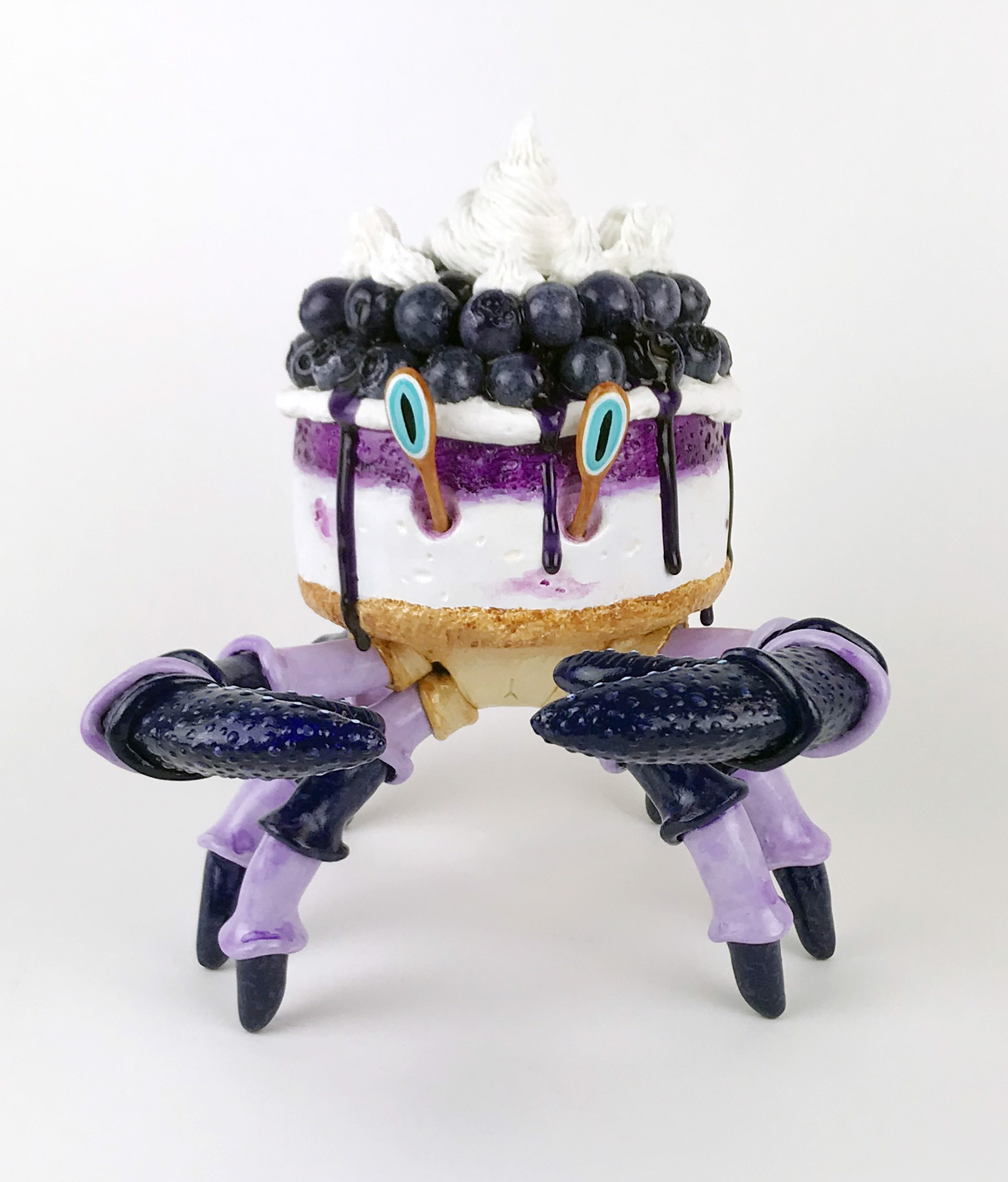 Blueberry Cheese Crabcake by Corina St. Martin
