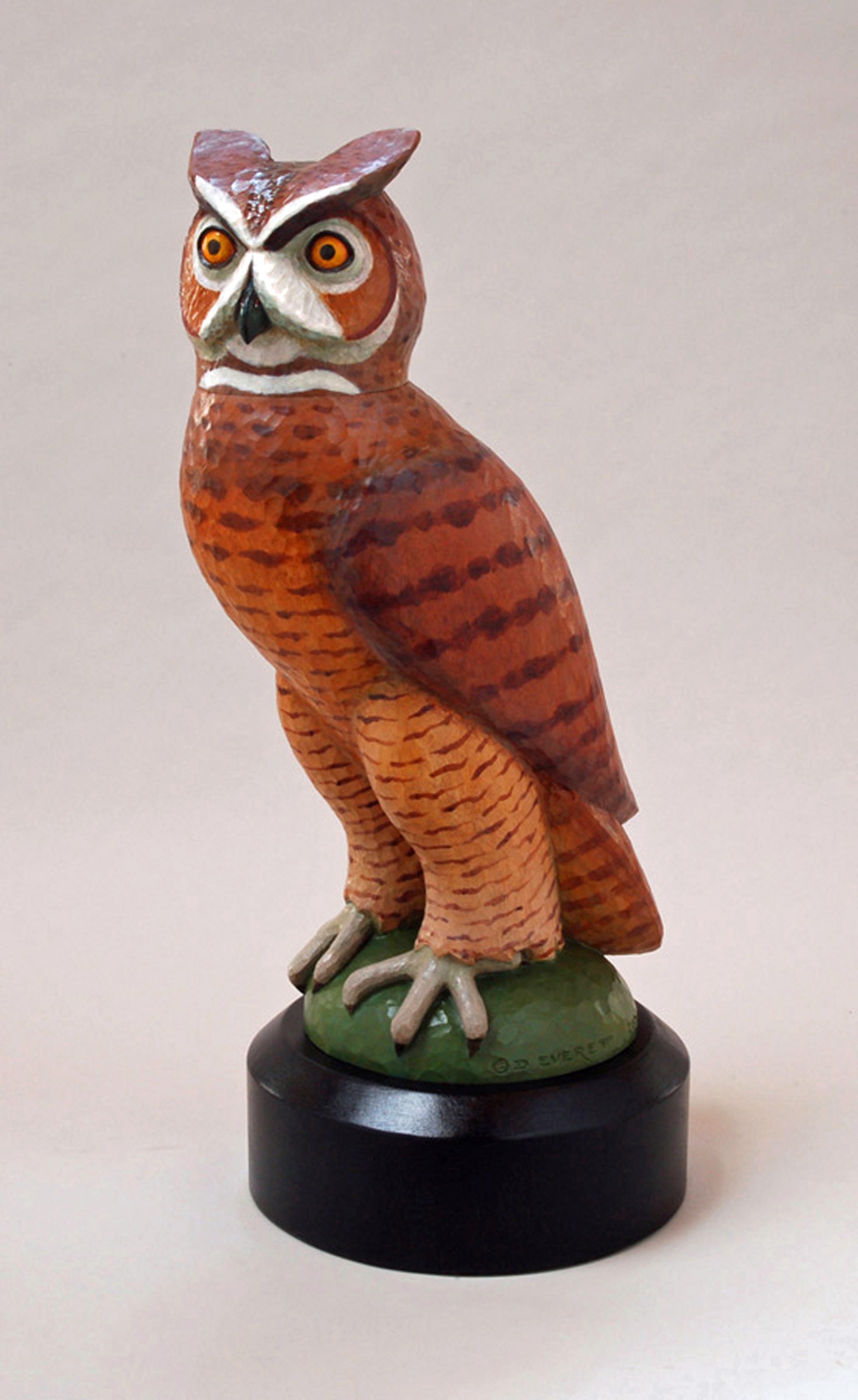 Great Horned Owl by David Everett