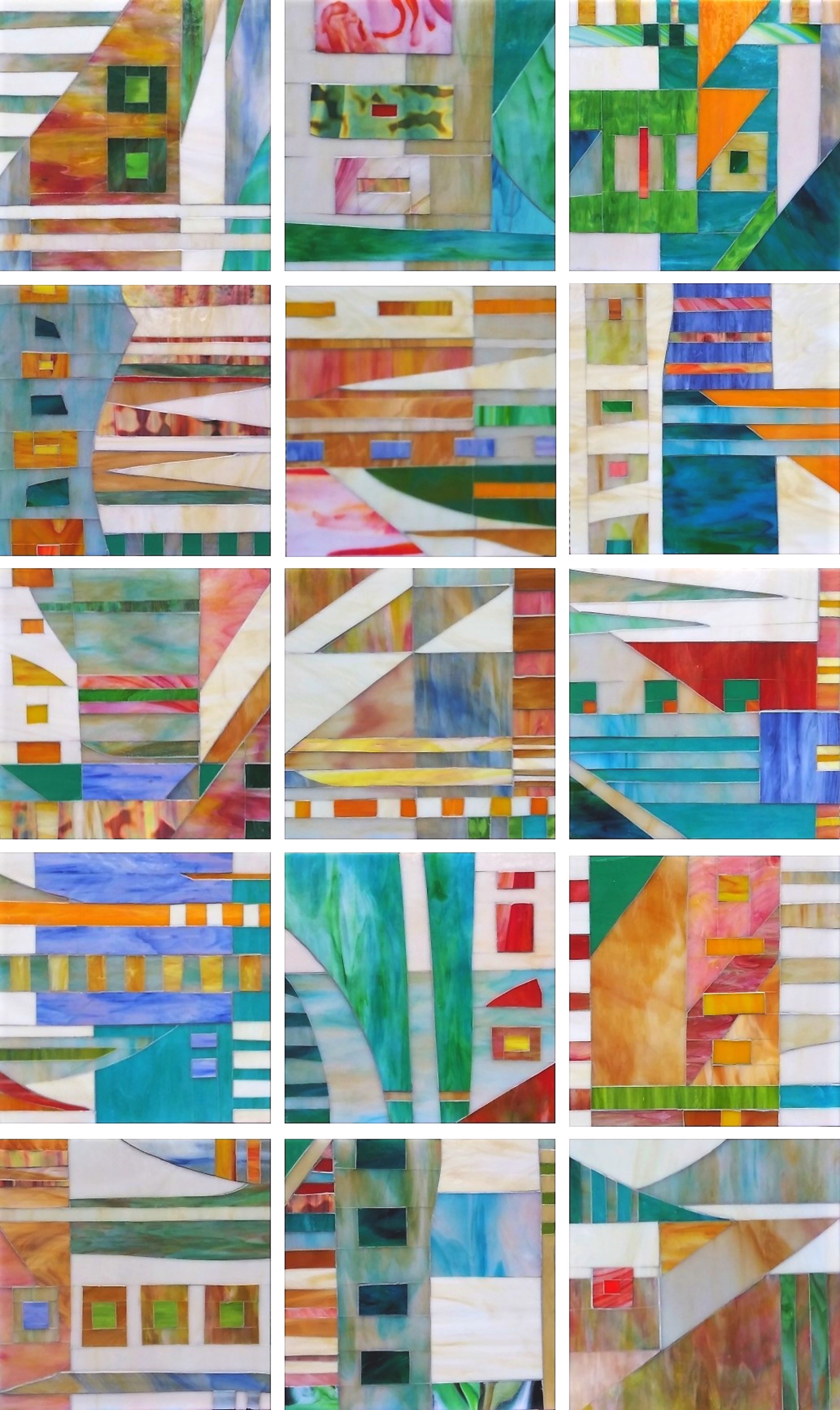 Excursion (8 Panels) by Mary Borgen