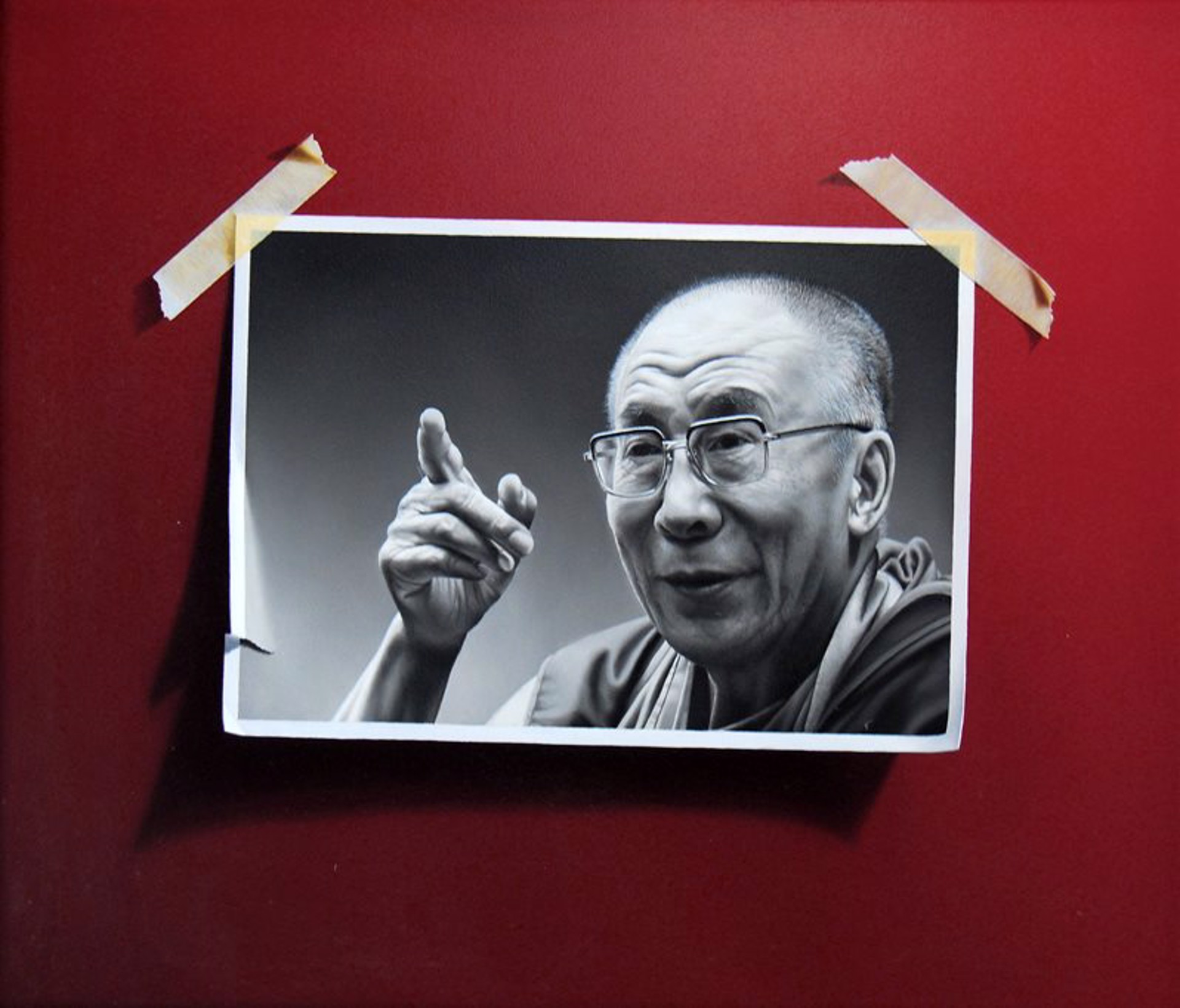 Dalai Lama by Otto Duecker