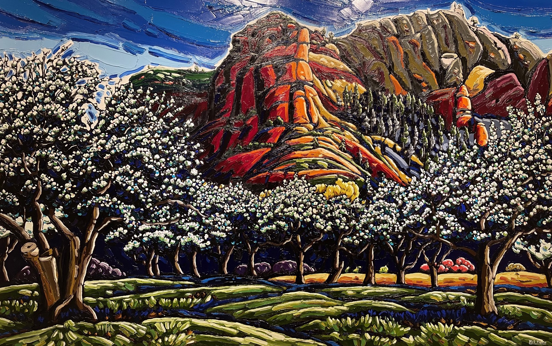 Apple Orchard, Sedona by Neil Myers