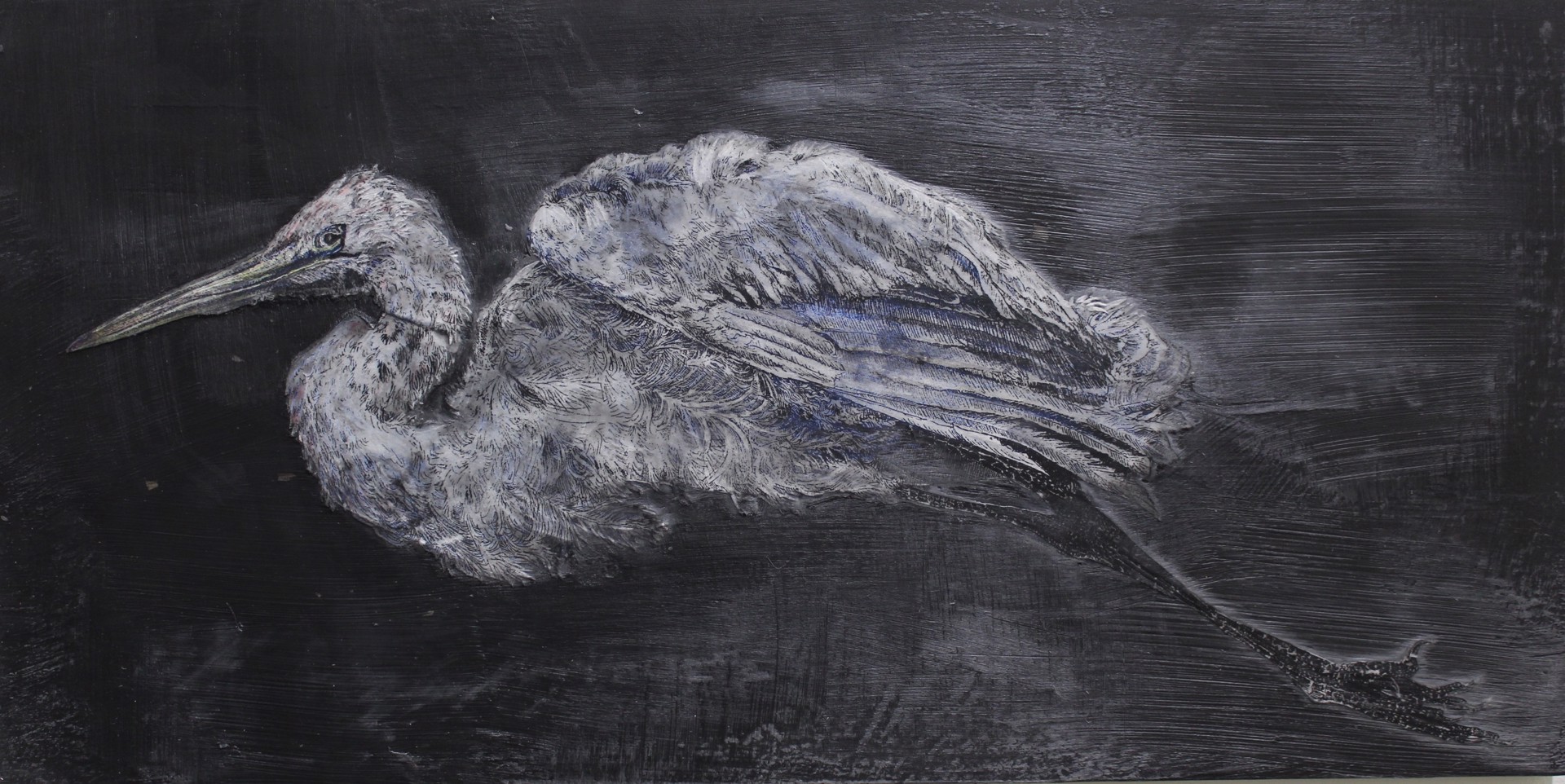 Egret 2 by Pippin Frisbie-Calder
