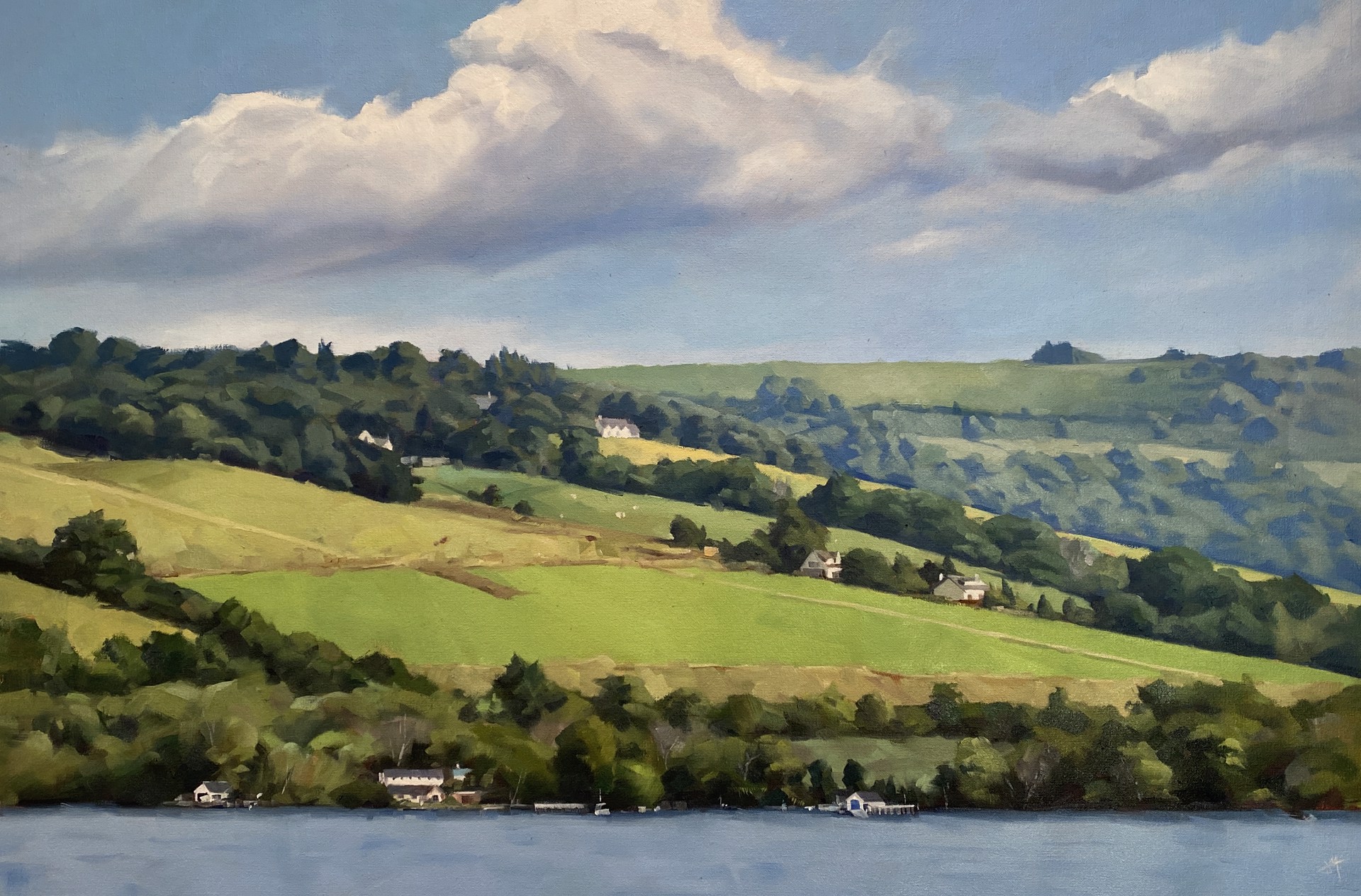 Loch Side by Judd Mercer