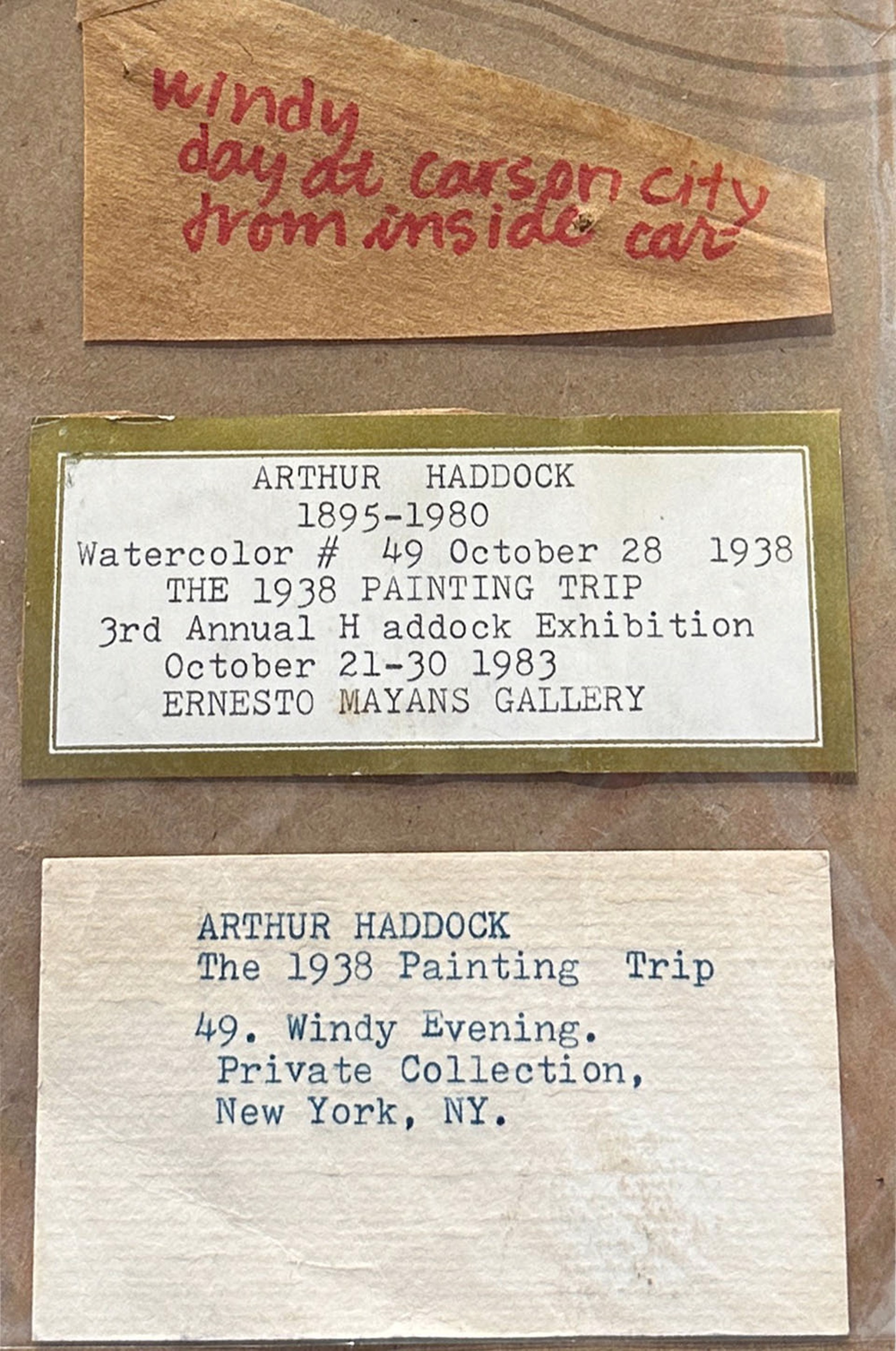 Windy Day by Arthur Haddock