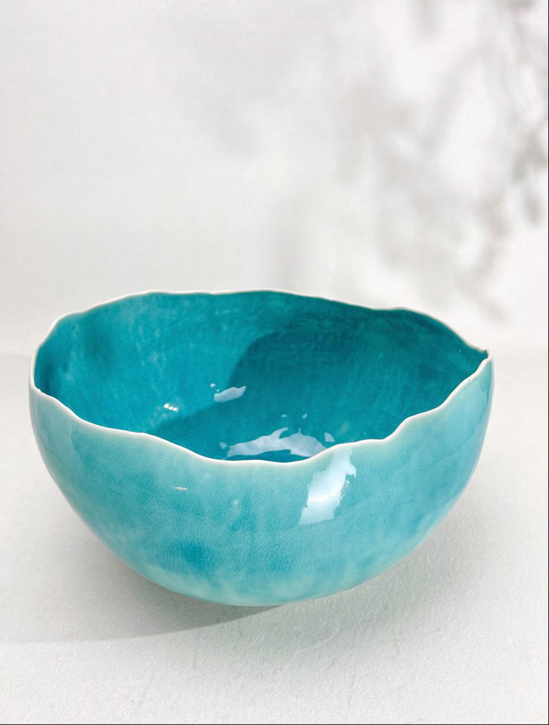 Turquoise Bowl by Kate Tremel