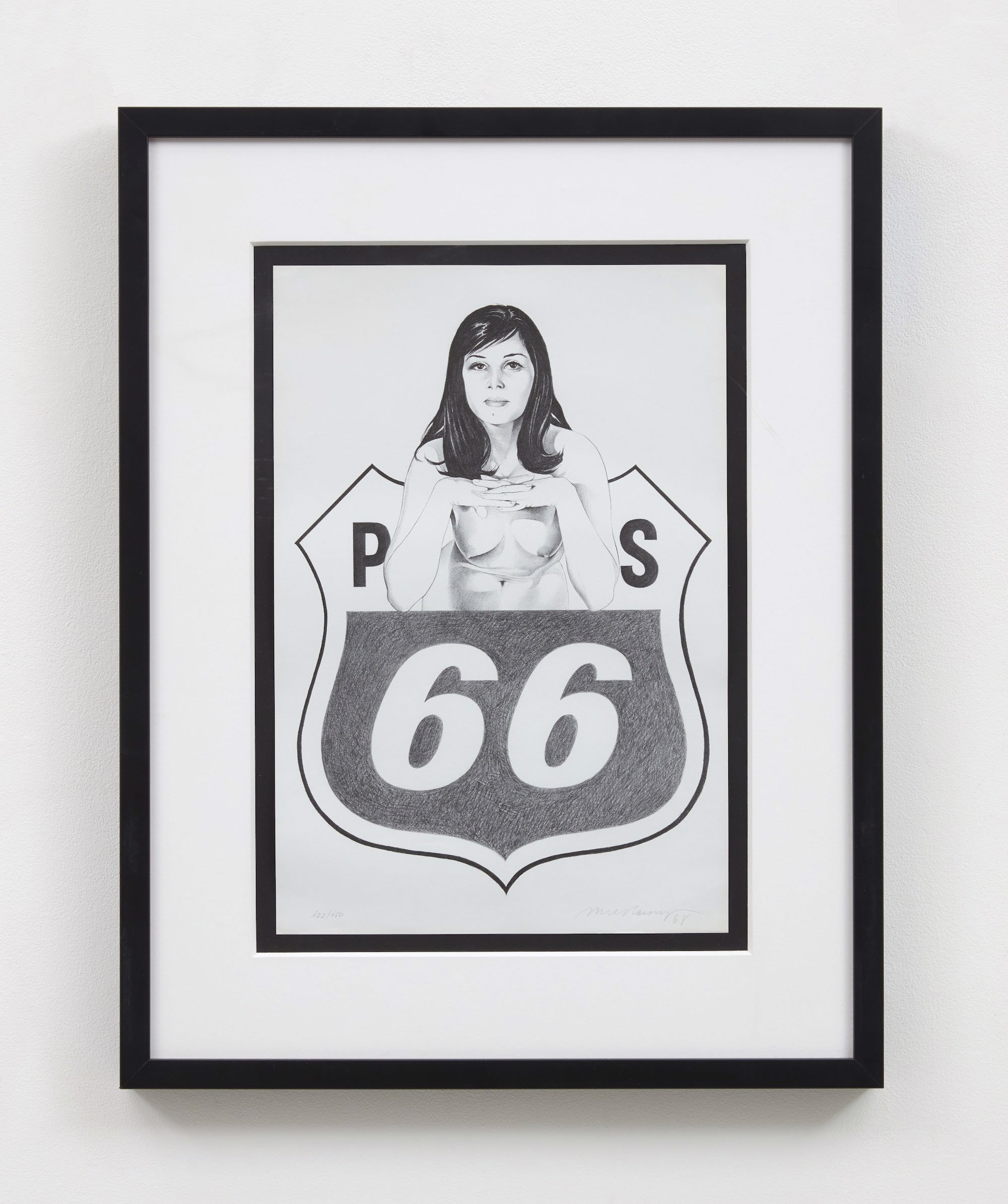 Miss Sixty-Six by Mel Ramos