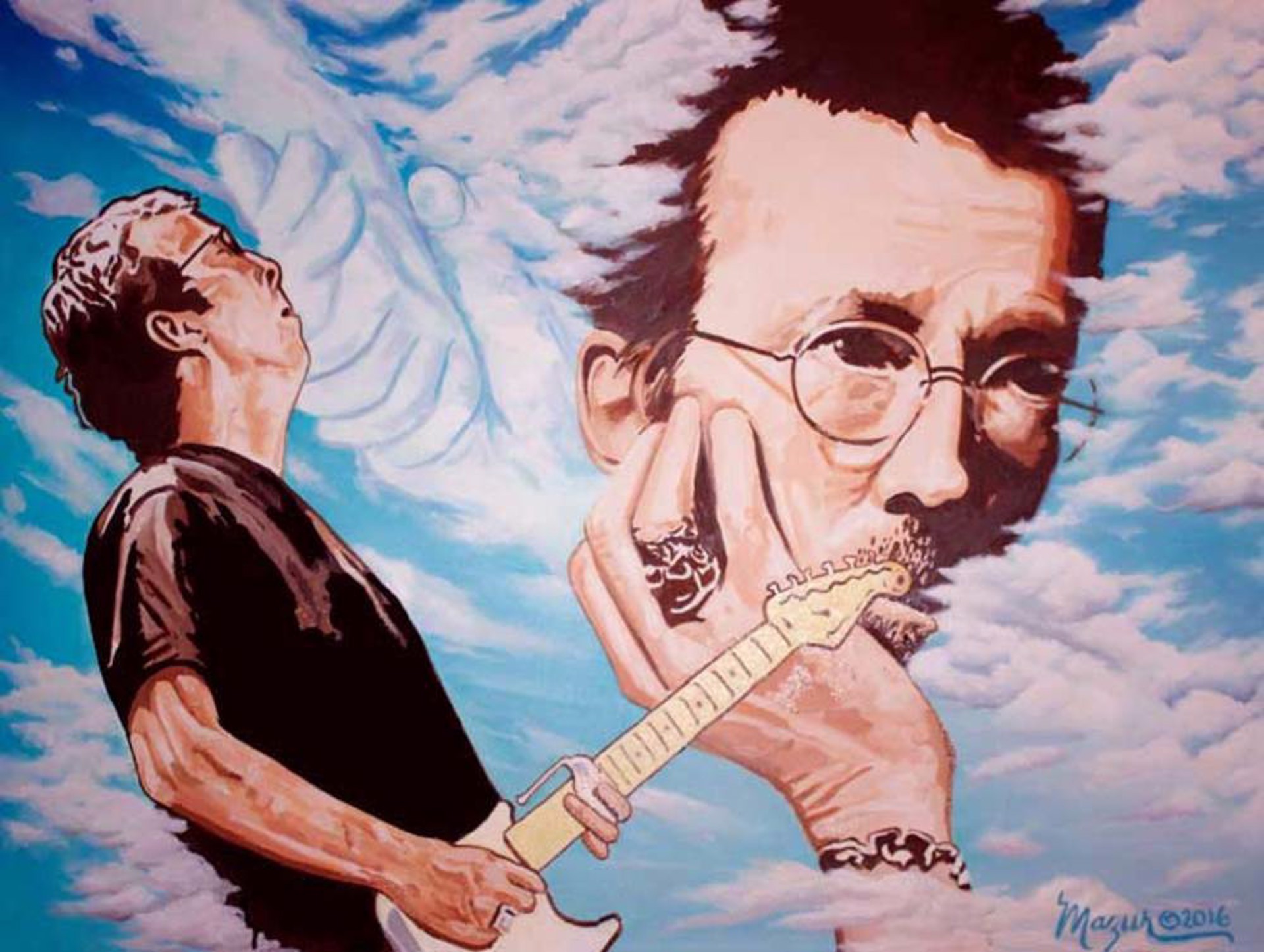 Eric Clapton by Ruby Mazur
