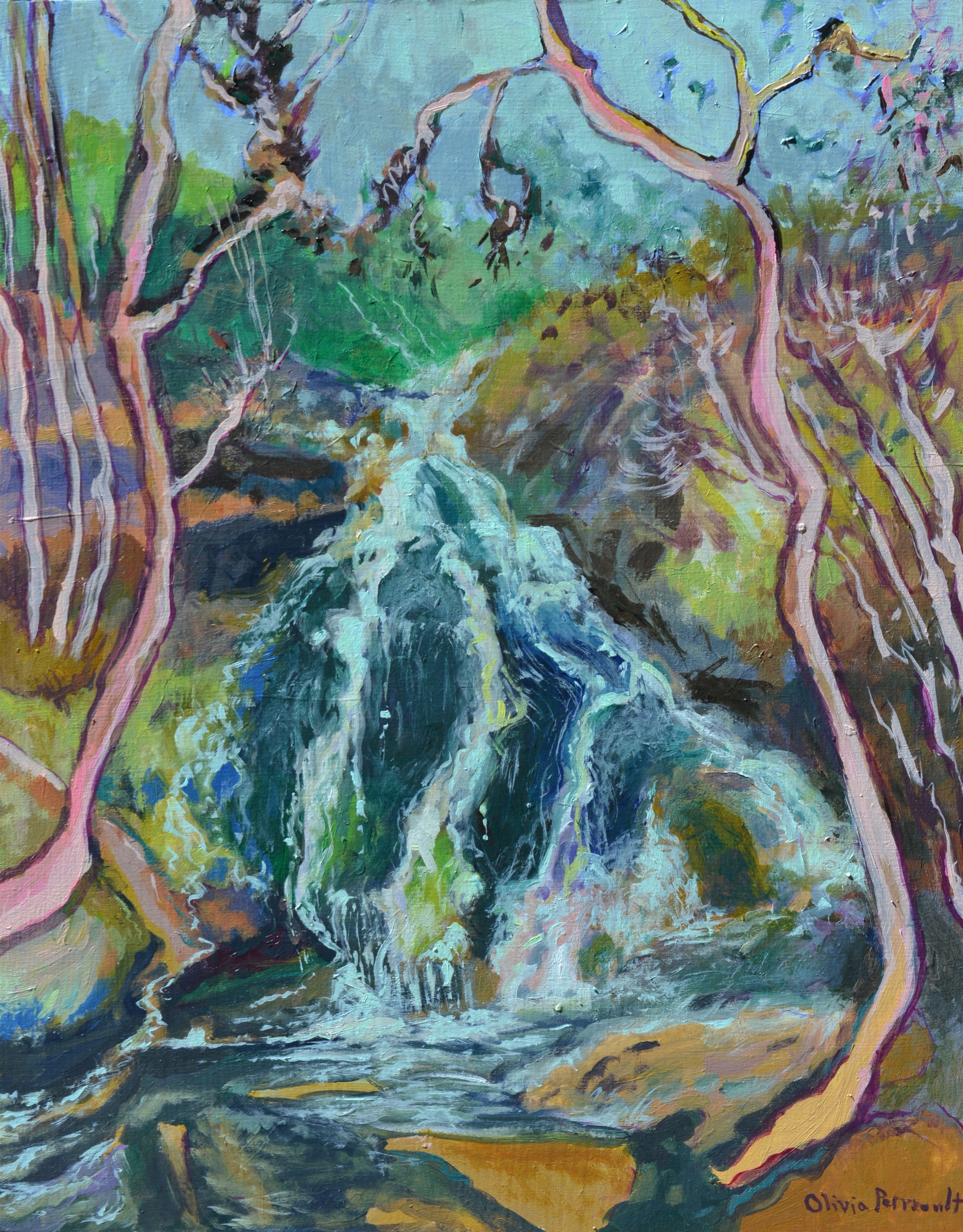 Waldrop Stone Falls by Olivia Perreault