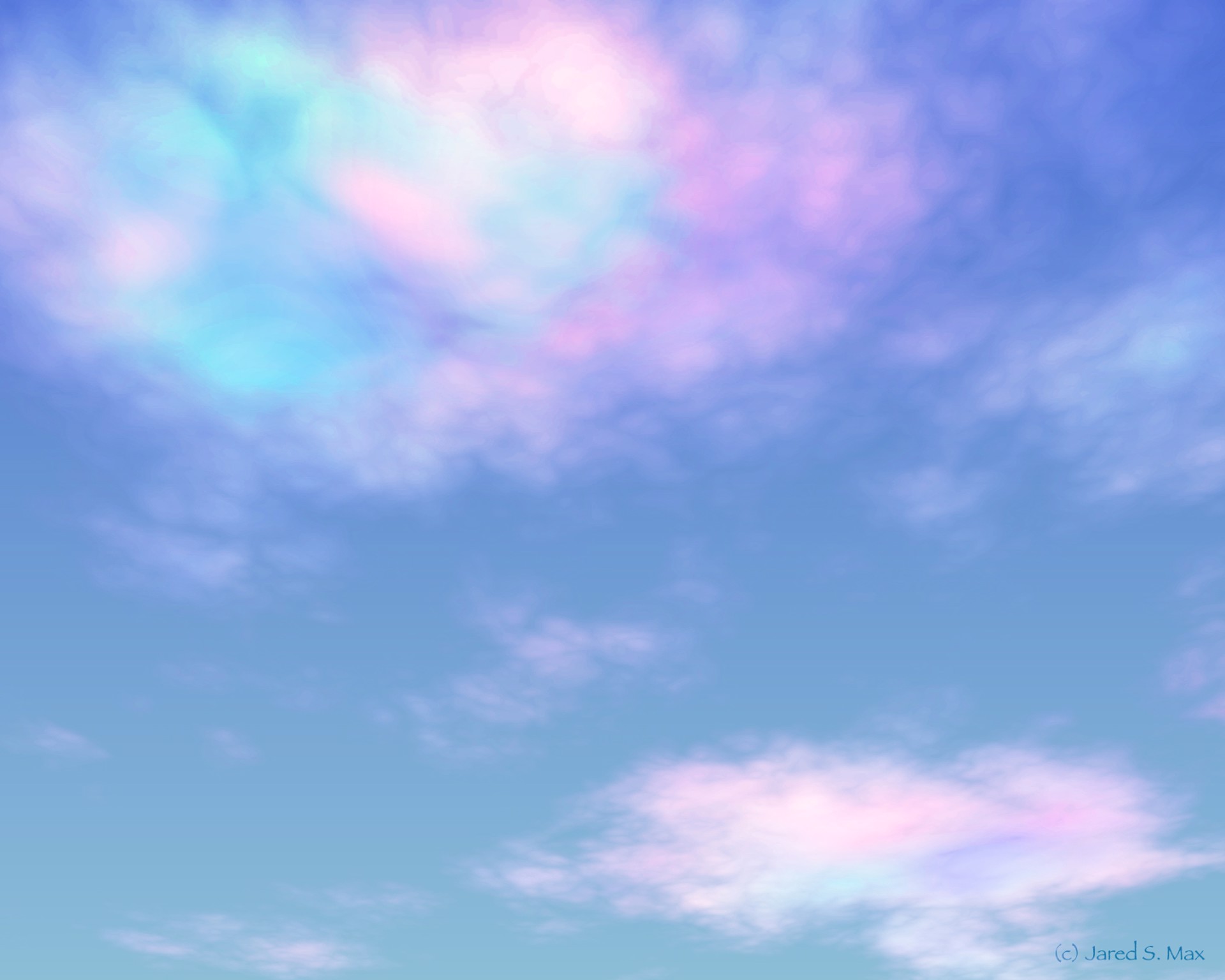 Jared Max (Visability Art Lab), Nacreous Clouds by Visiting Artist