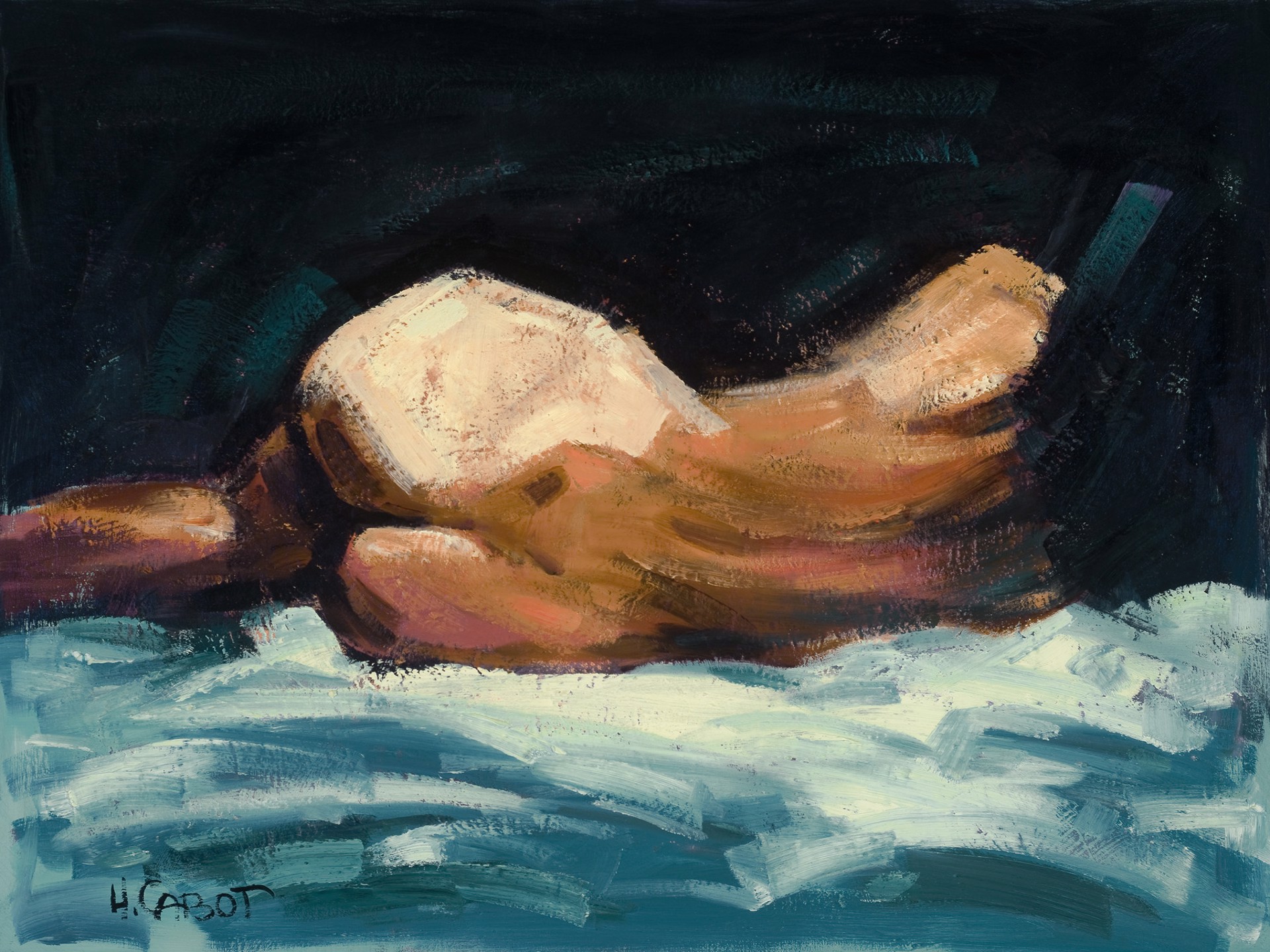 Reclining Nude by Giclees Hugh Cabot