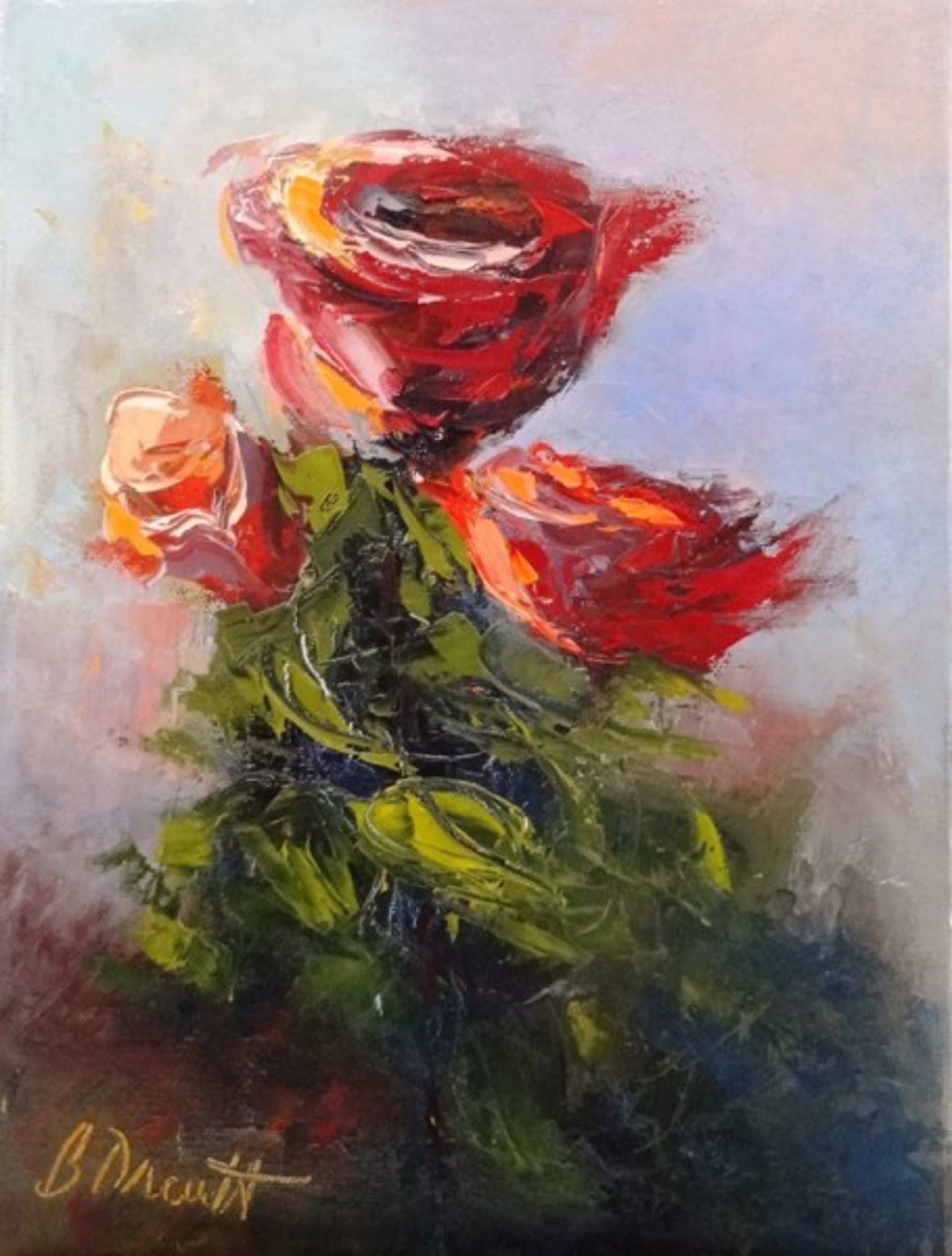 Les Trois Fleurs by Brenda Orcutt