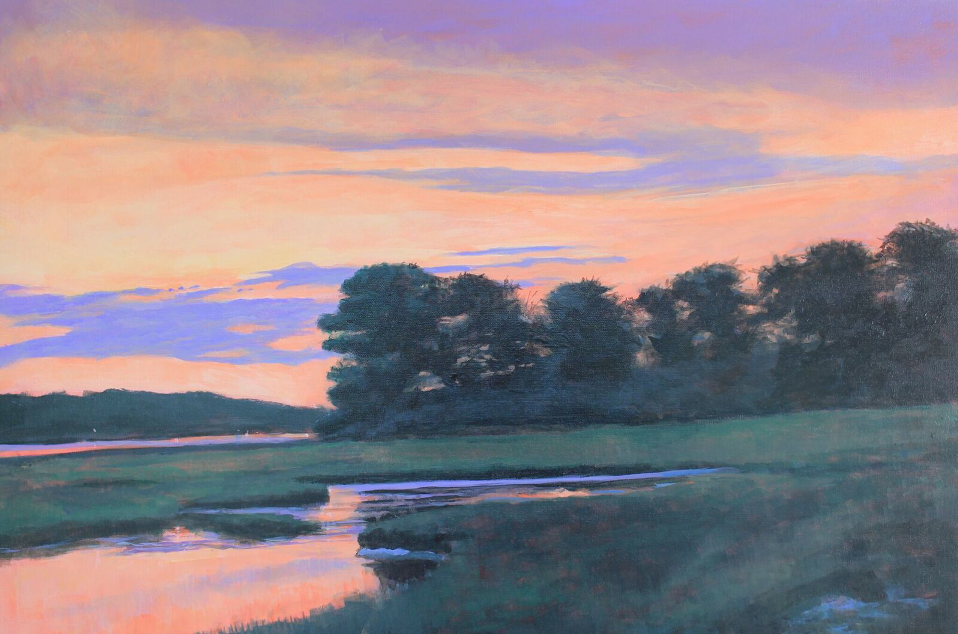 Early Evening on the Webhannet River by Douglas H. Caves Sr.