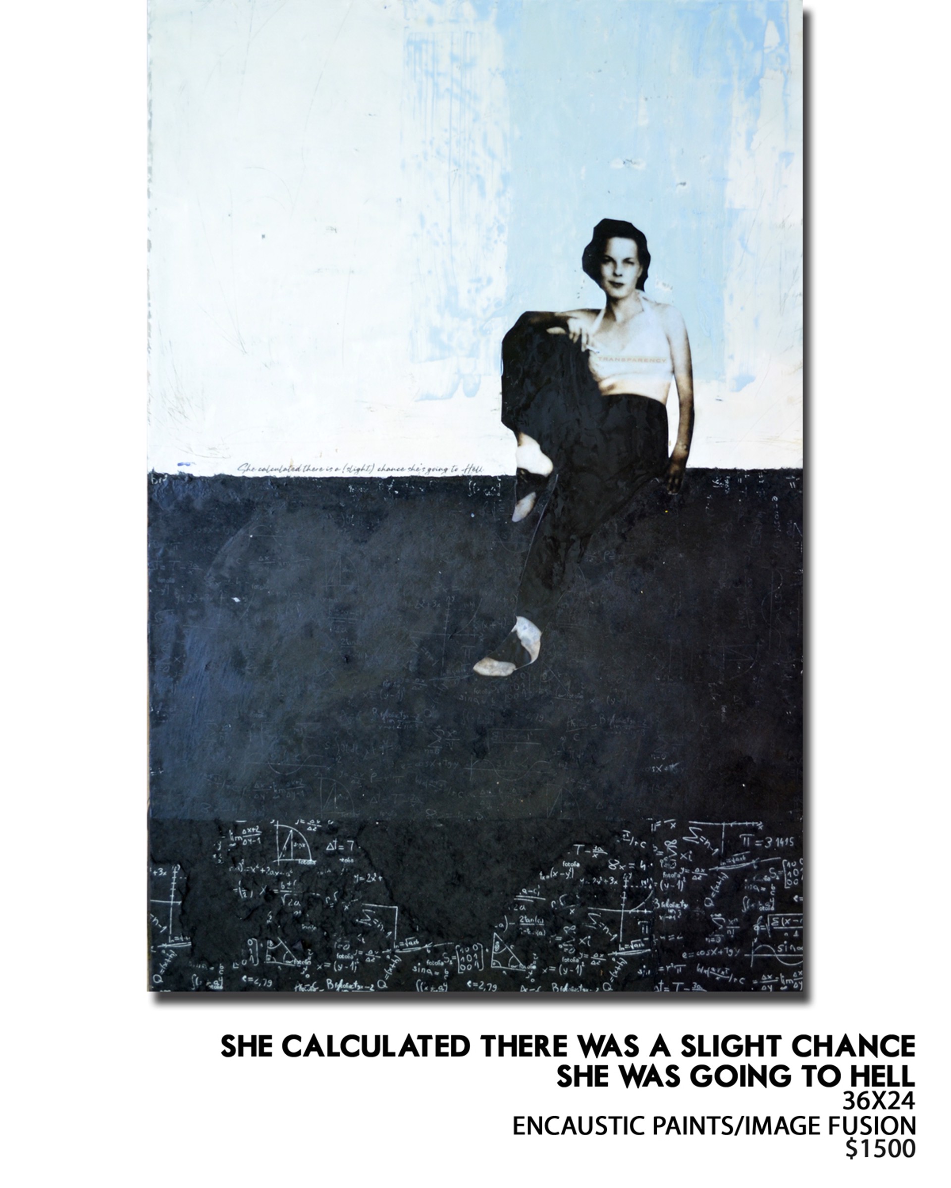 She Calculated There Is A Slight Chance She's Going To Hell by Ruth Crowe