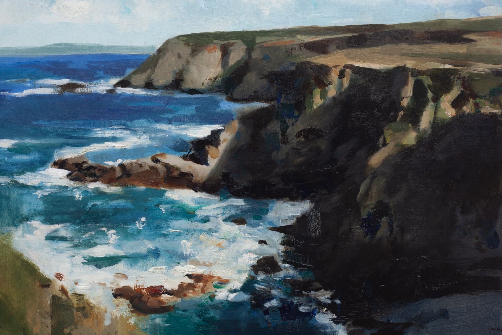 Winter Light on Mutton Cove by Jon Doran