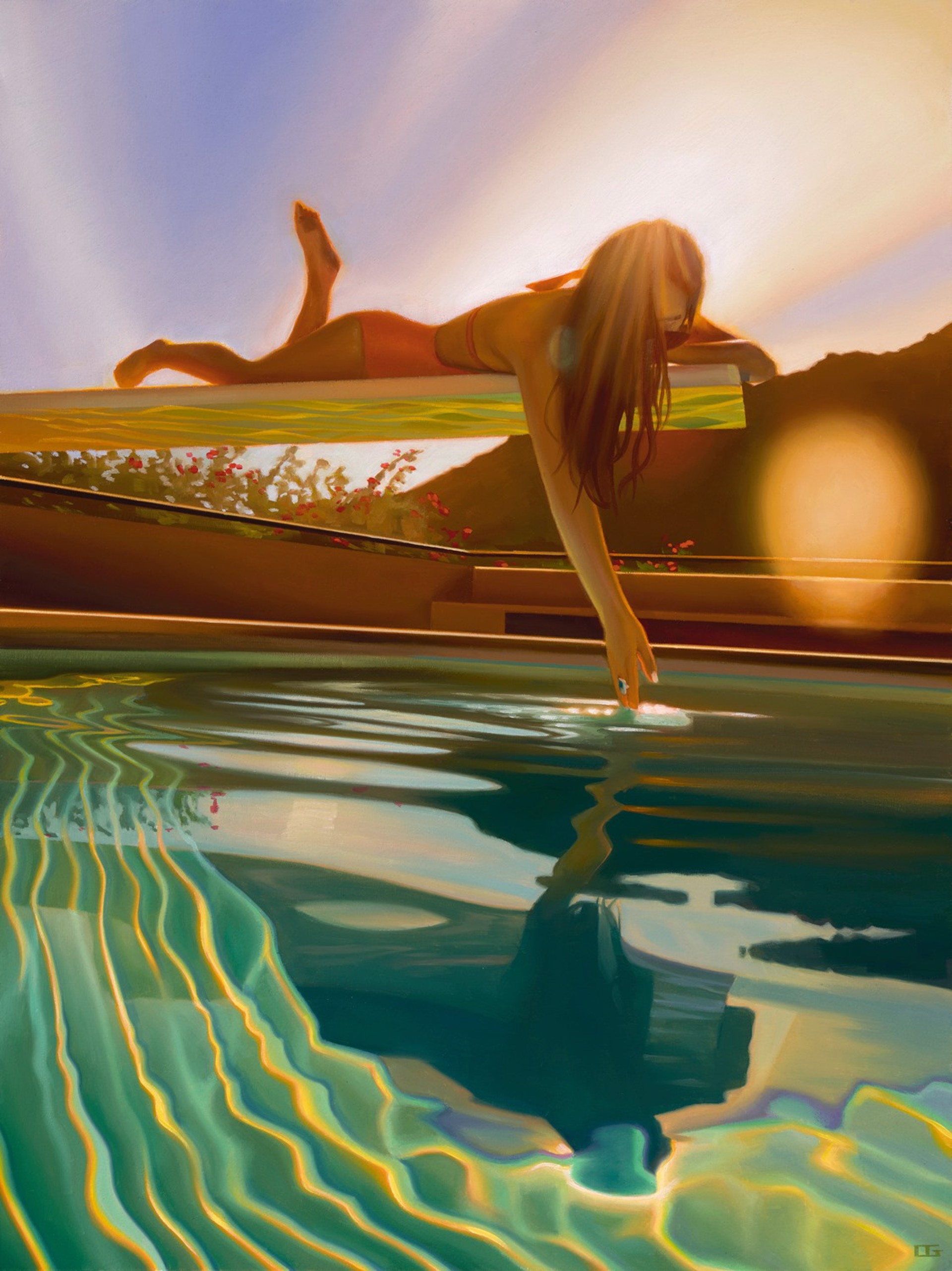 Rainbows In The Water by Carrie Graber