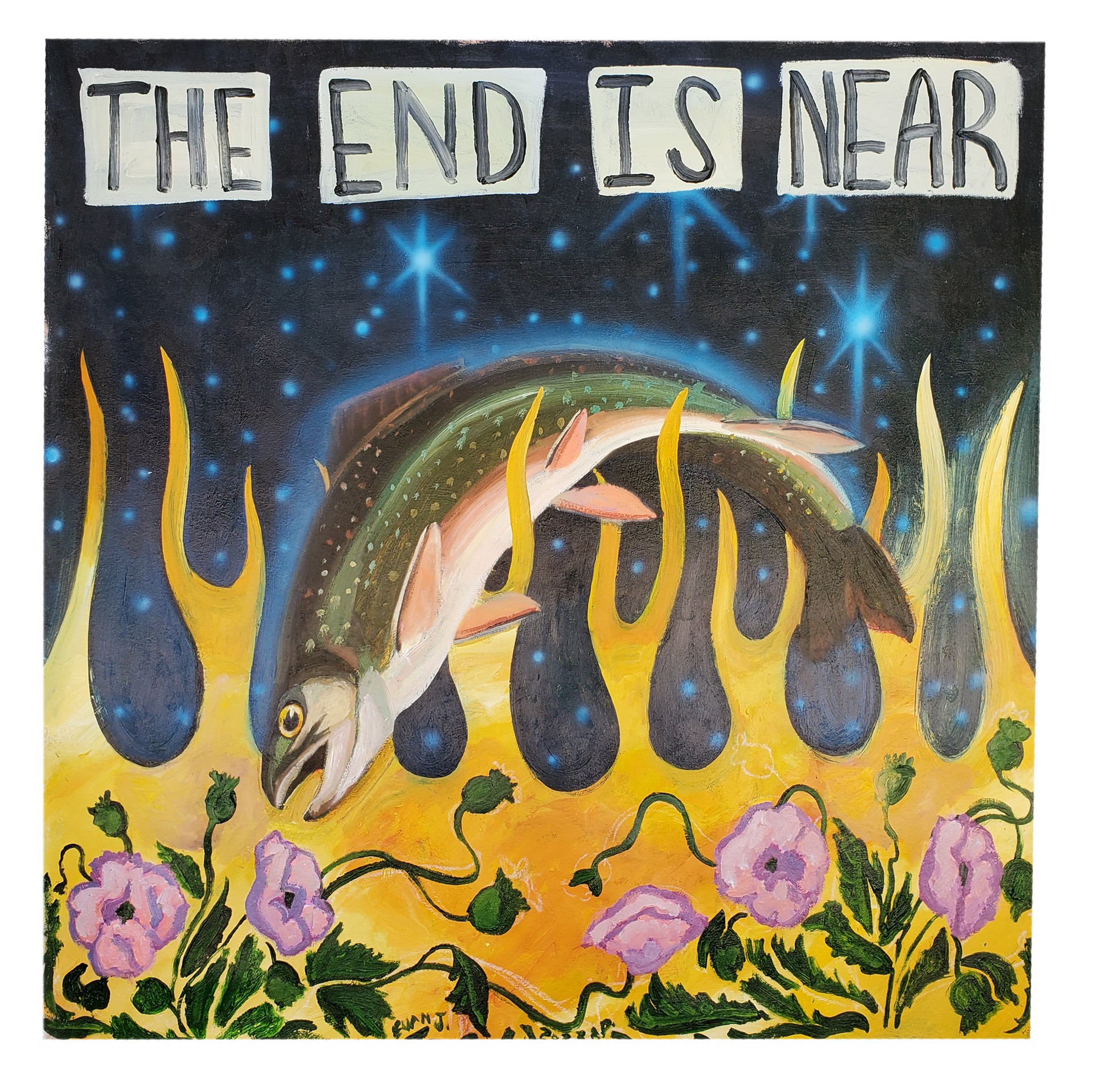 "THE END IS NEAR" by Evan Jones