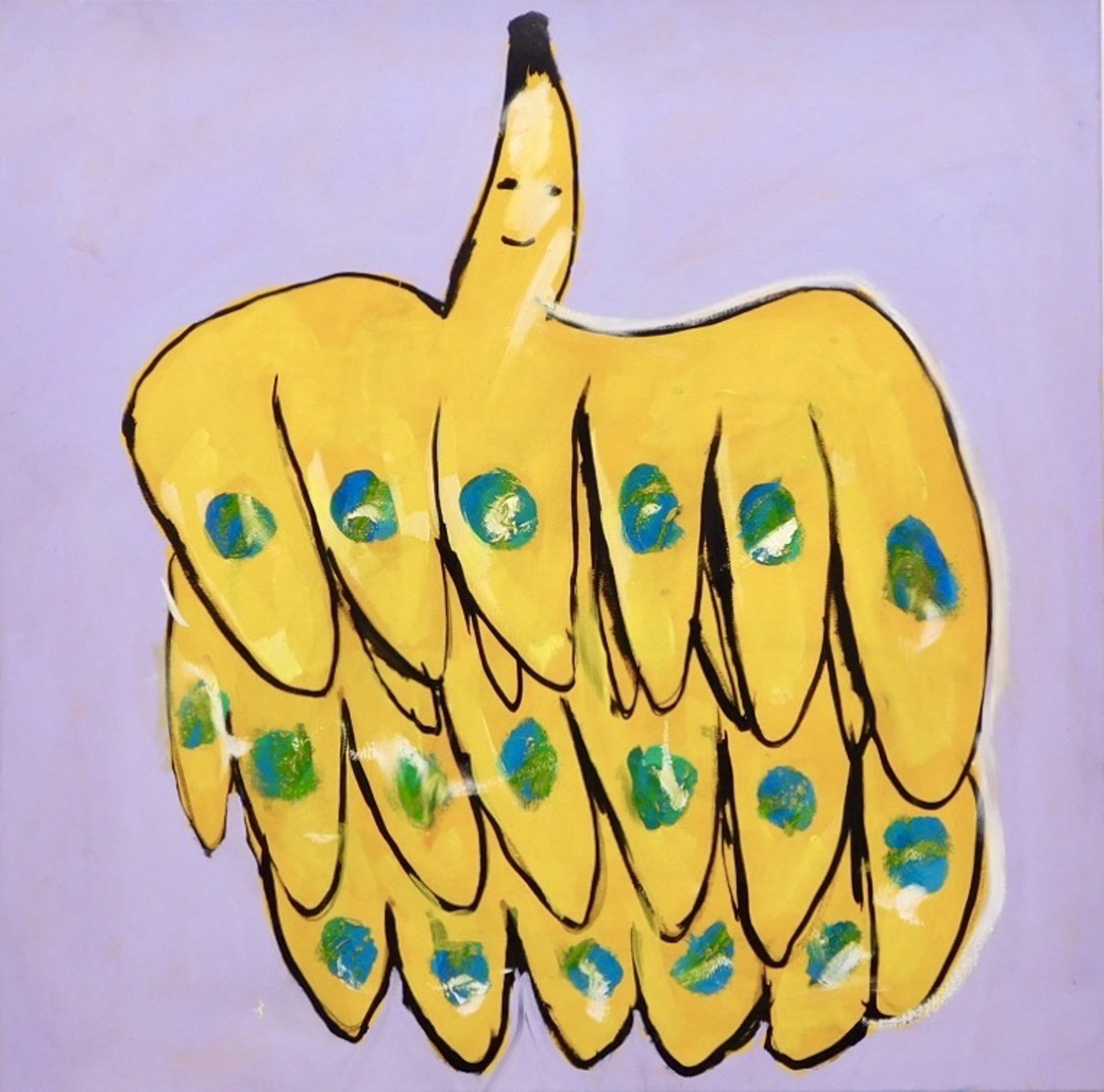 Squished Banana by Brian Leo
