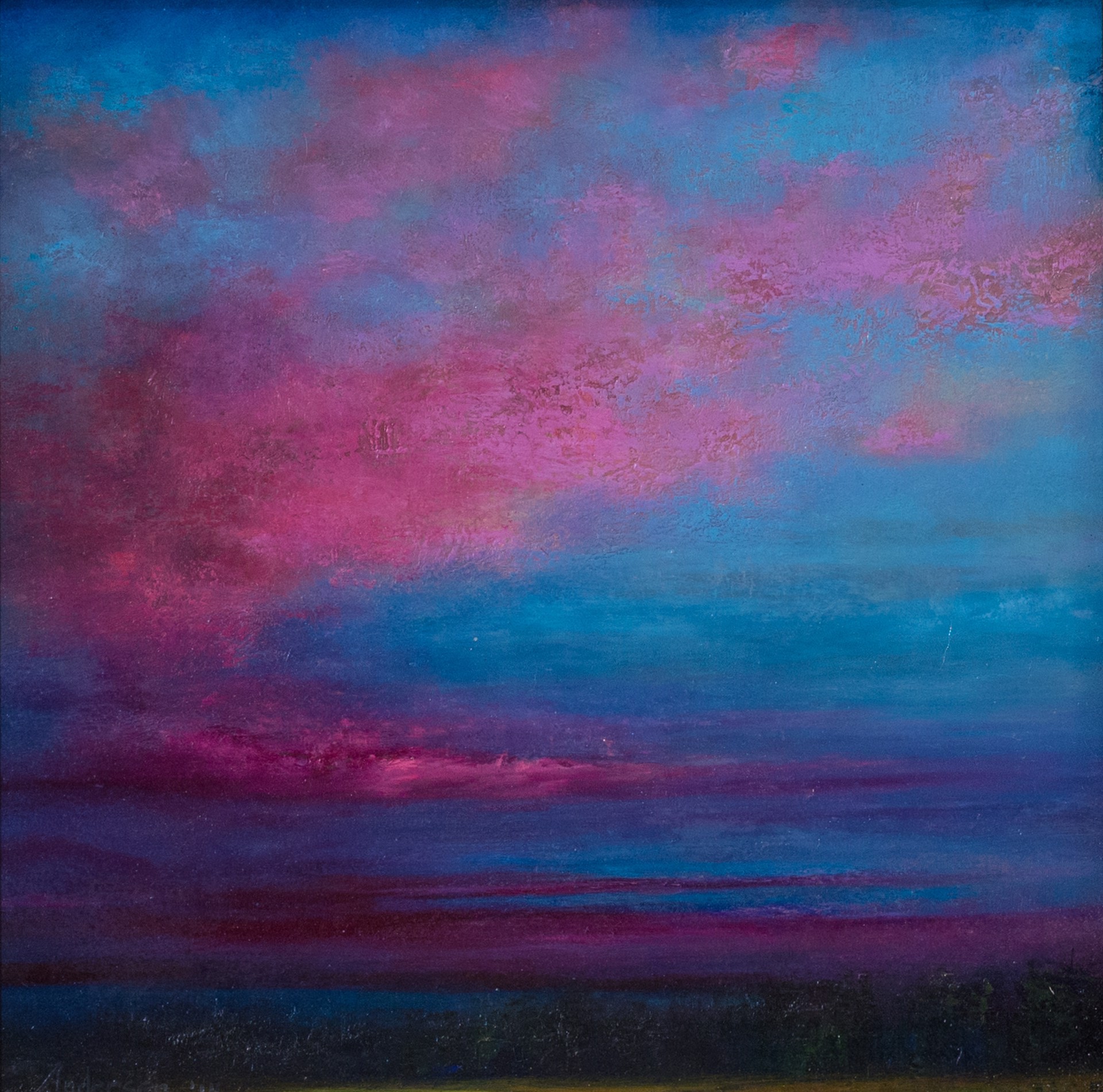 Pink and Blue Sky by John Andersen J Petter Galleries