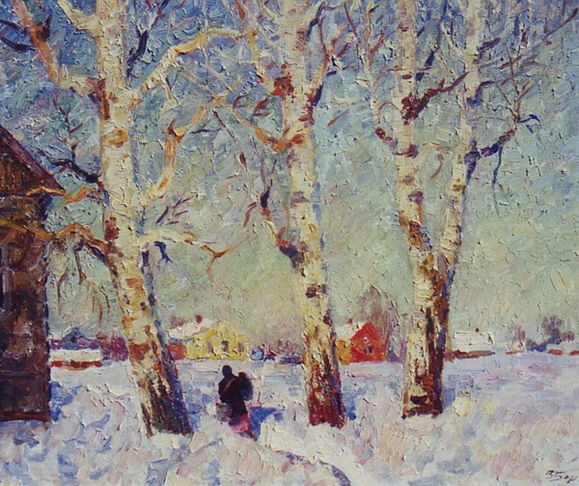 Winter by Veniamin Borisov