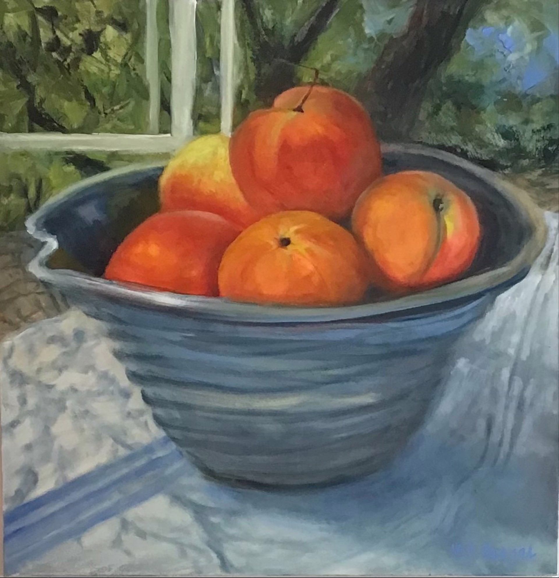 Sweet Georgia Peaches by Mary Jane Huegel