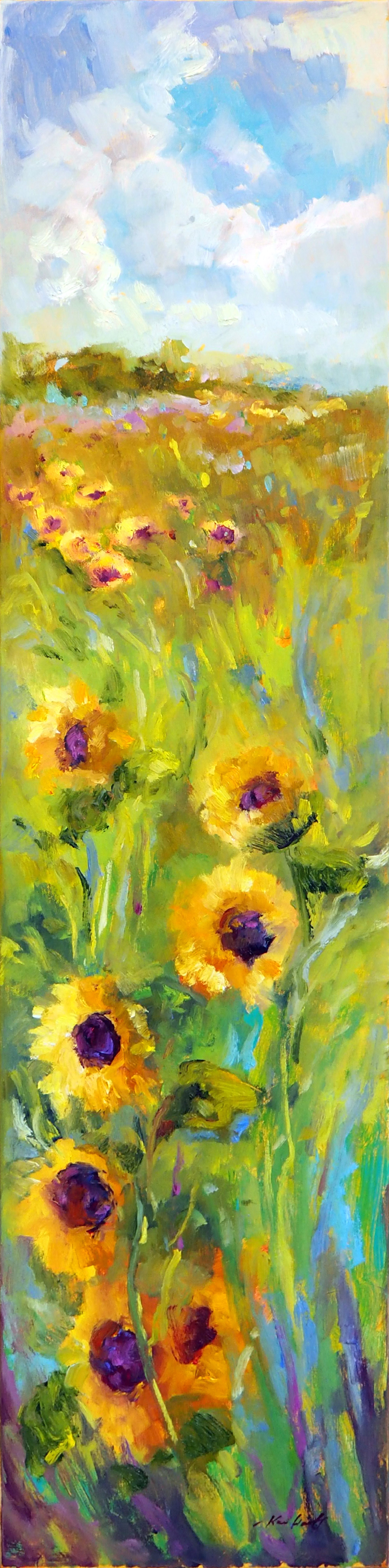 Allison's Sunflowers by Karen Hewitt Hagan