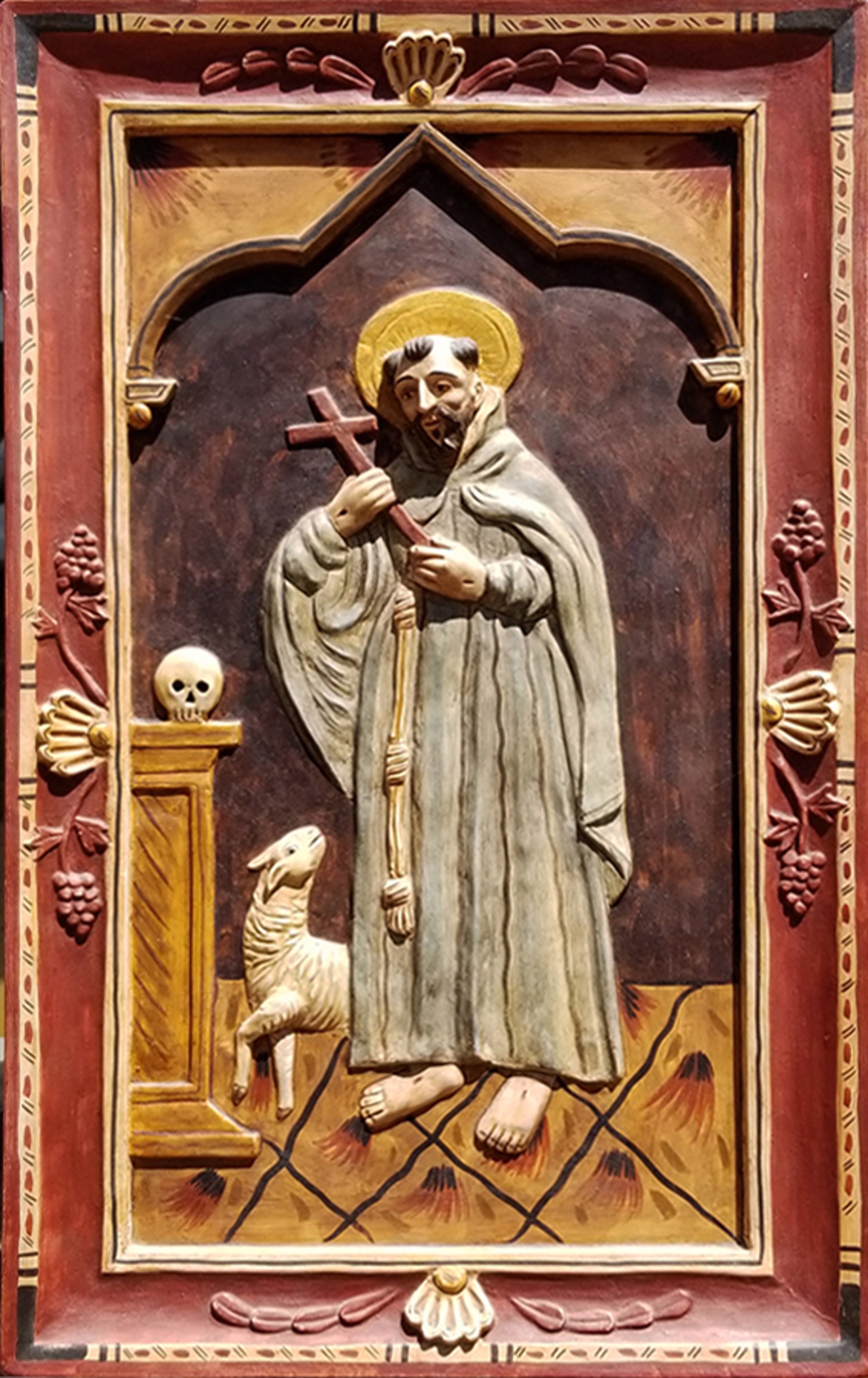 St Francis by Alcario Otero