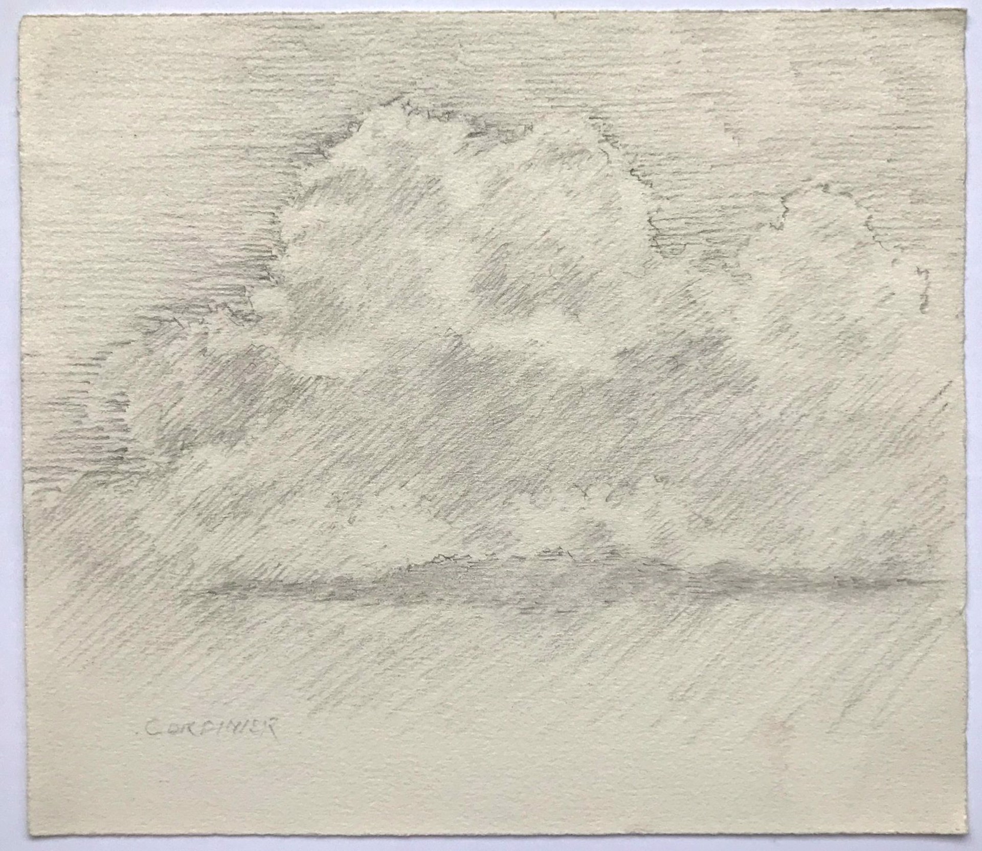 Cloud Sketch 05 by Dave Gordinier