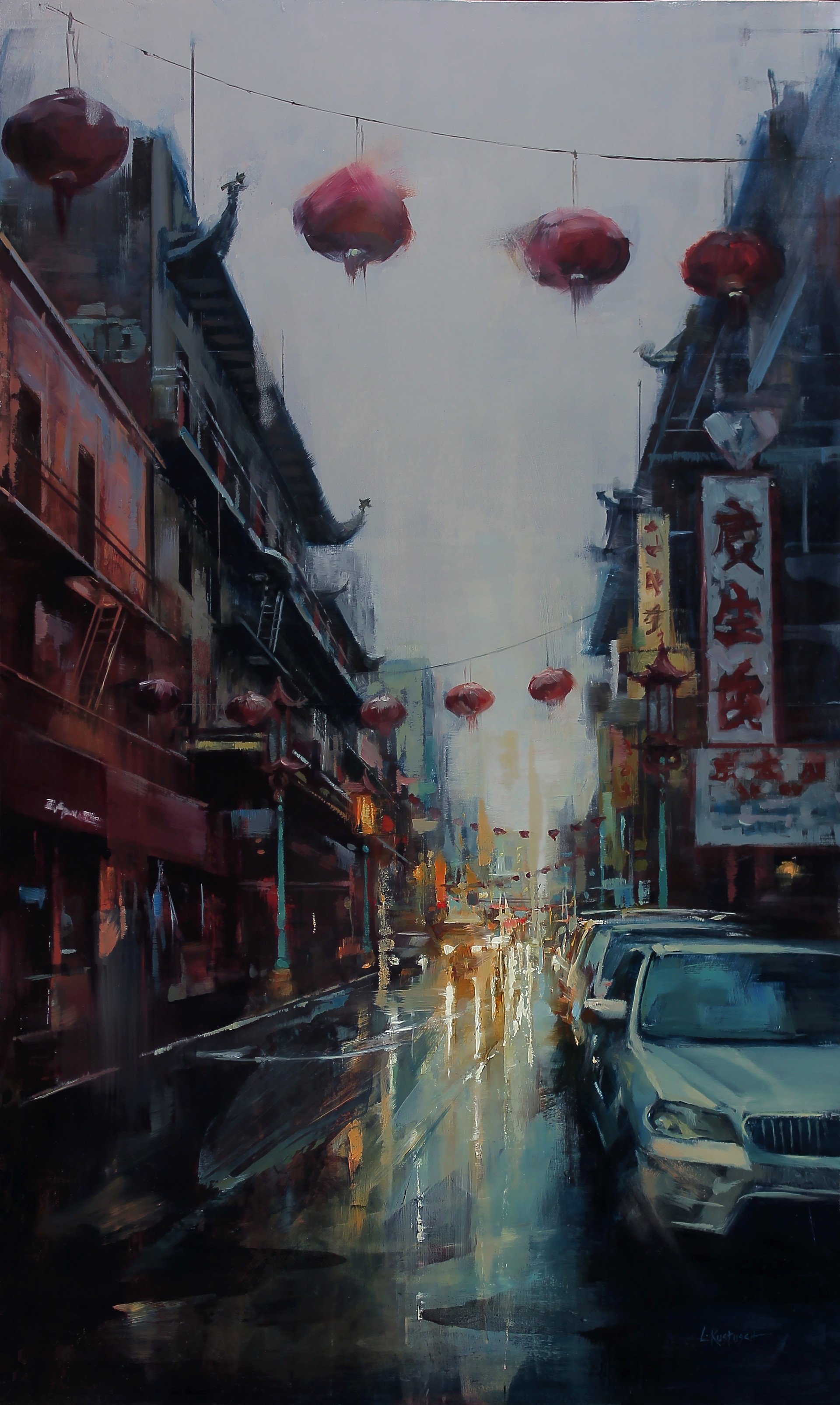 Reflections of Chinatown by Lindsey Kustusch