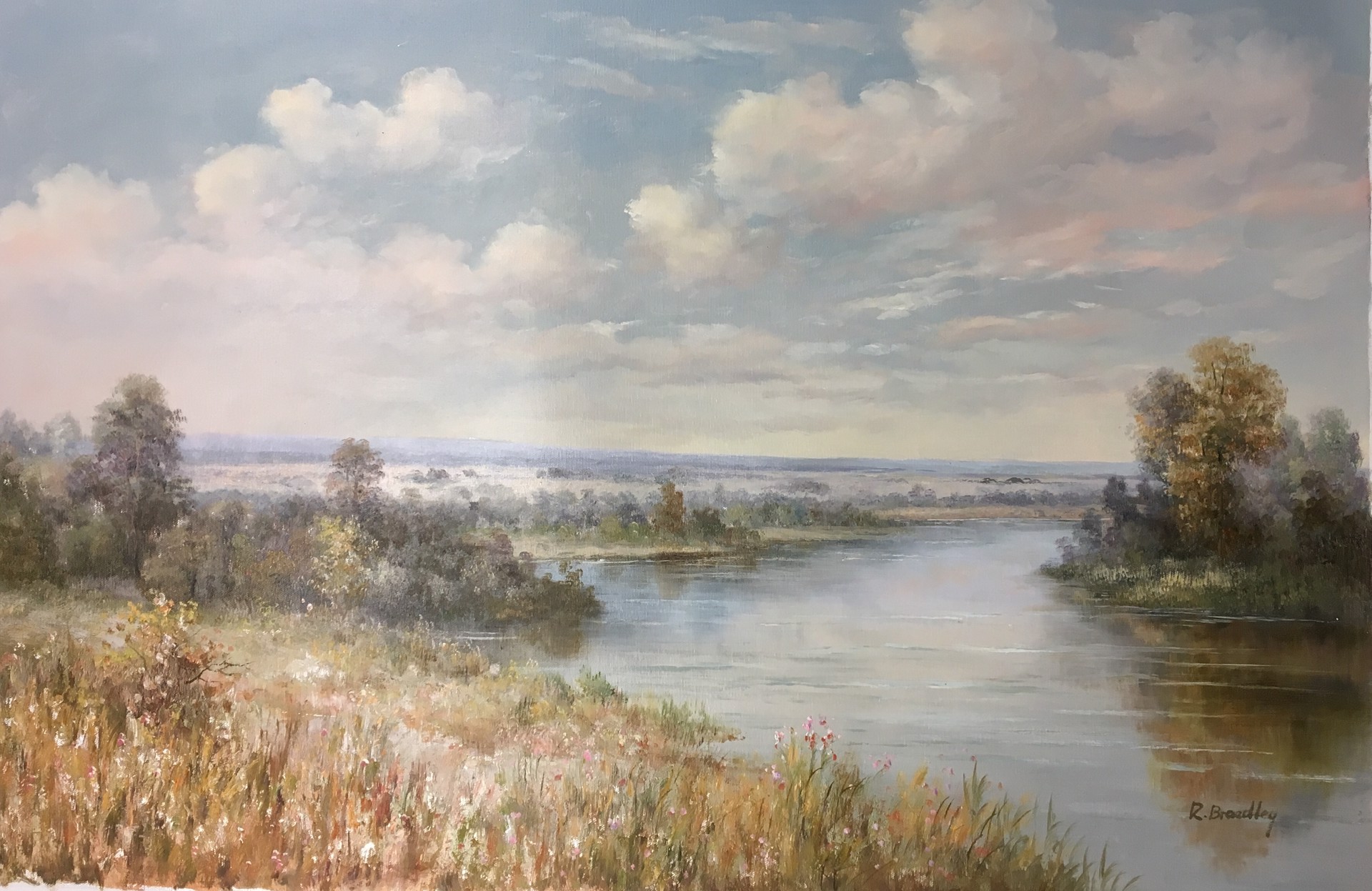 RIVERBEND IN THE VALLEY by R BRADLEY
